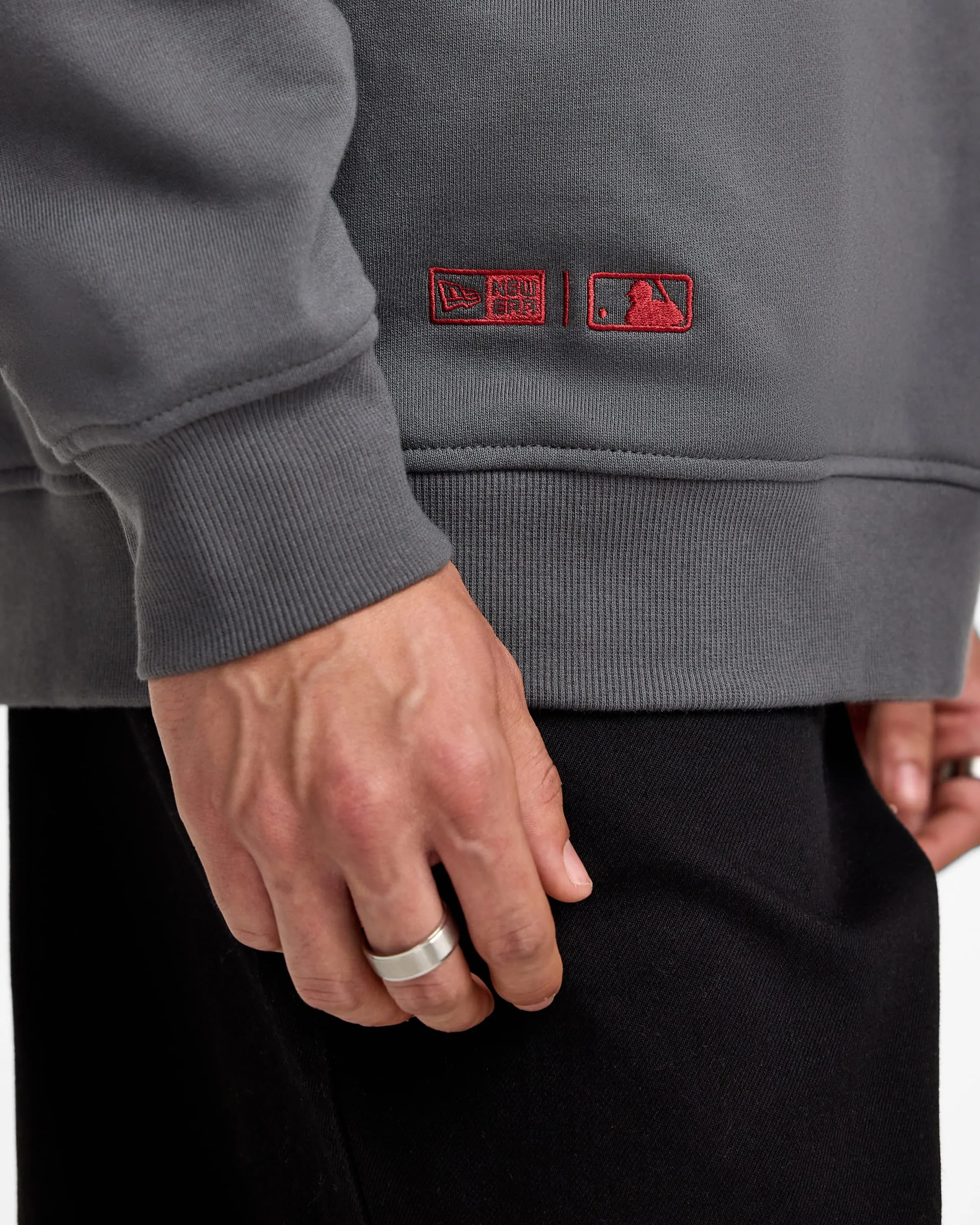 Boston Red Sox Point Logo Dark Shadow Crewneck sold by New Era product image thumbnail 5