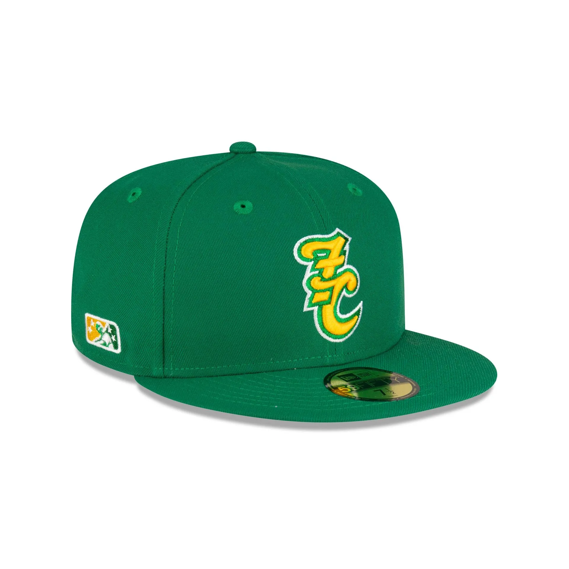 New Hampshire Fisher Cats Green 59FIFTY Fitted Hat sold by New Era product image thumbnail 3