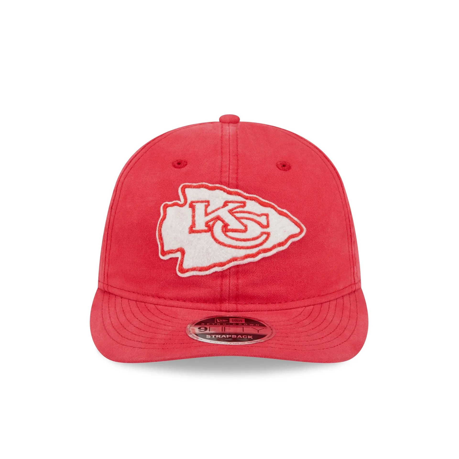 Kansas City Chiefs Canvas Felt Retro Crown 9FIFTY Adjustable Hat sold by New Era product image thumbnail 2