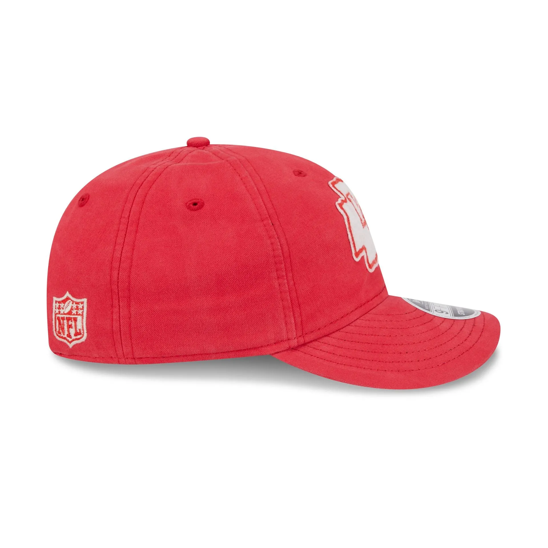 Kansas City Chiefs Canvas Felt Retro Crown 9FIFTY Adjustable Hat sold by New Era product image thumbnail 5