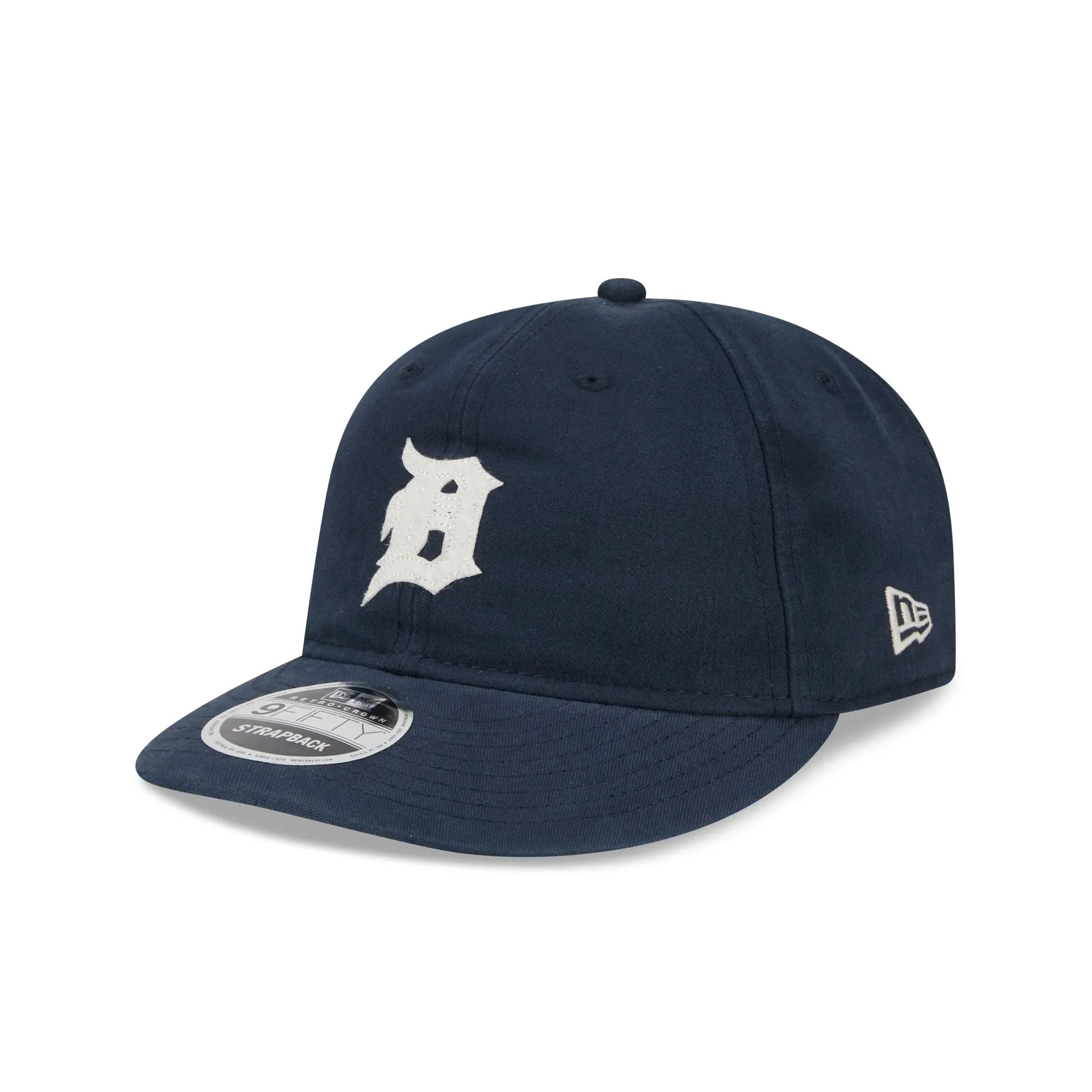 Detroit Tigers Canvas Felt Retro Crown 9FIFTY Adjustable Hat sold by New Era
