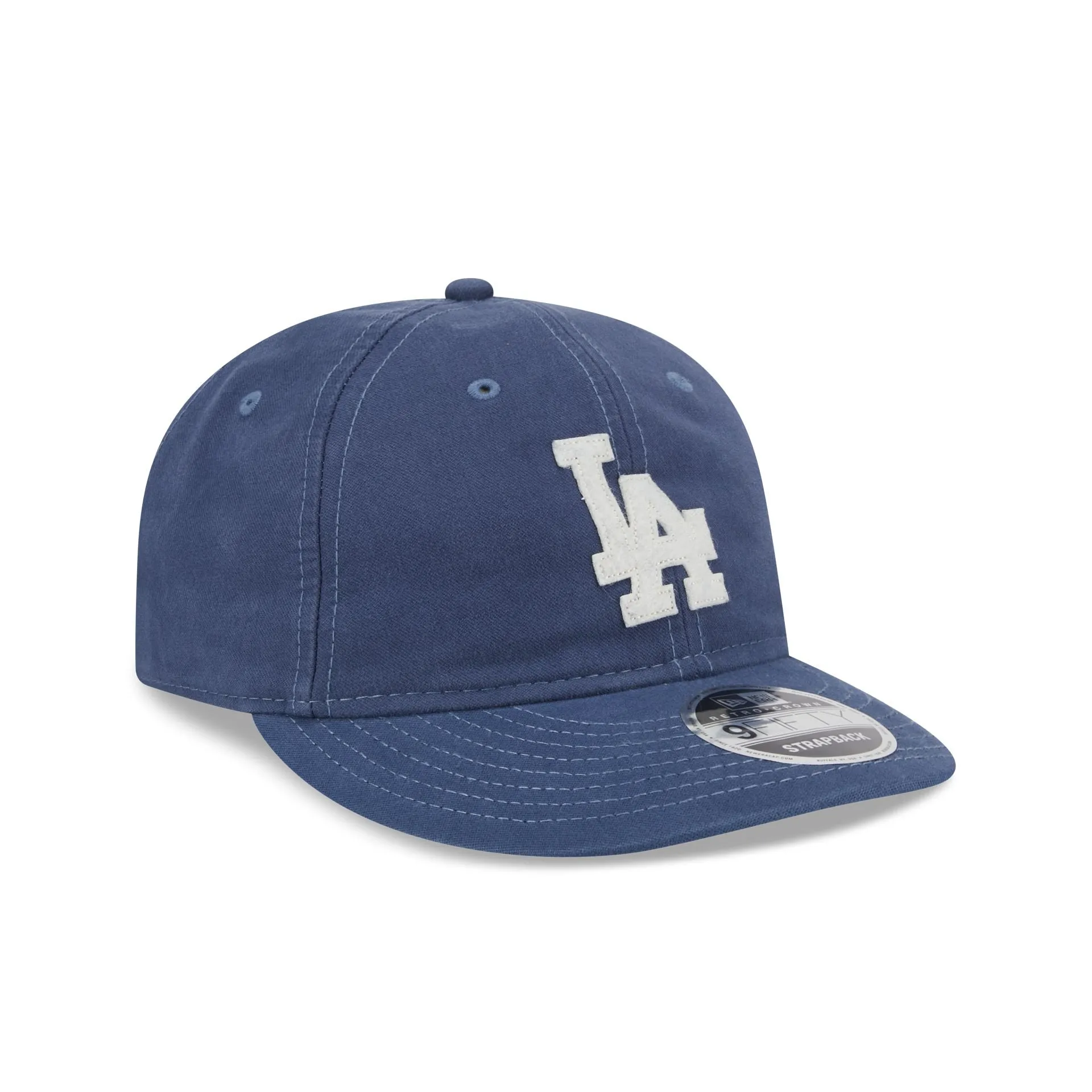 Los Angeles Dodgers Canvas Felt Retro Crown 9FIFTY Adjustable Hat sold by New Era product image thumbnail 3