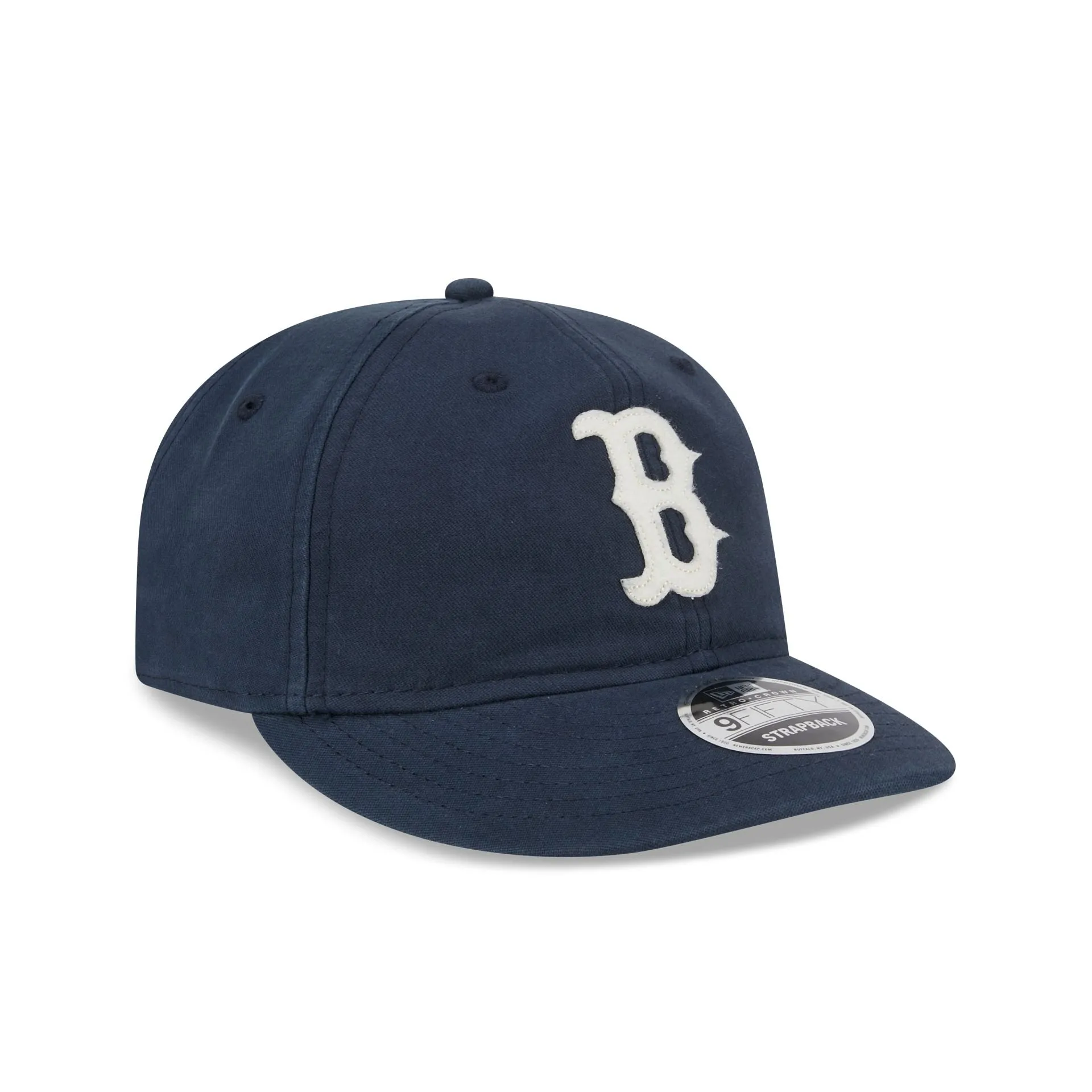 Boston Red Sox Canvas Felt Retro Crown 9FIFTY Adjustable Hat sold by New Era product image thumbnail 3