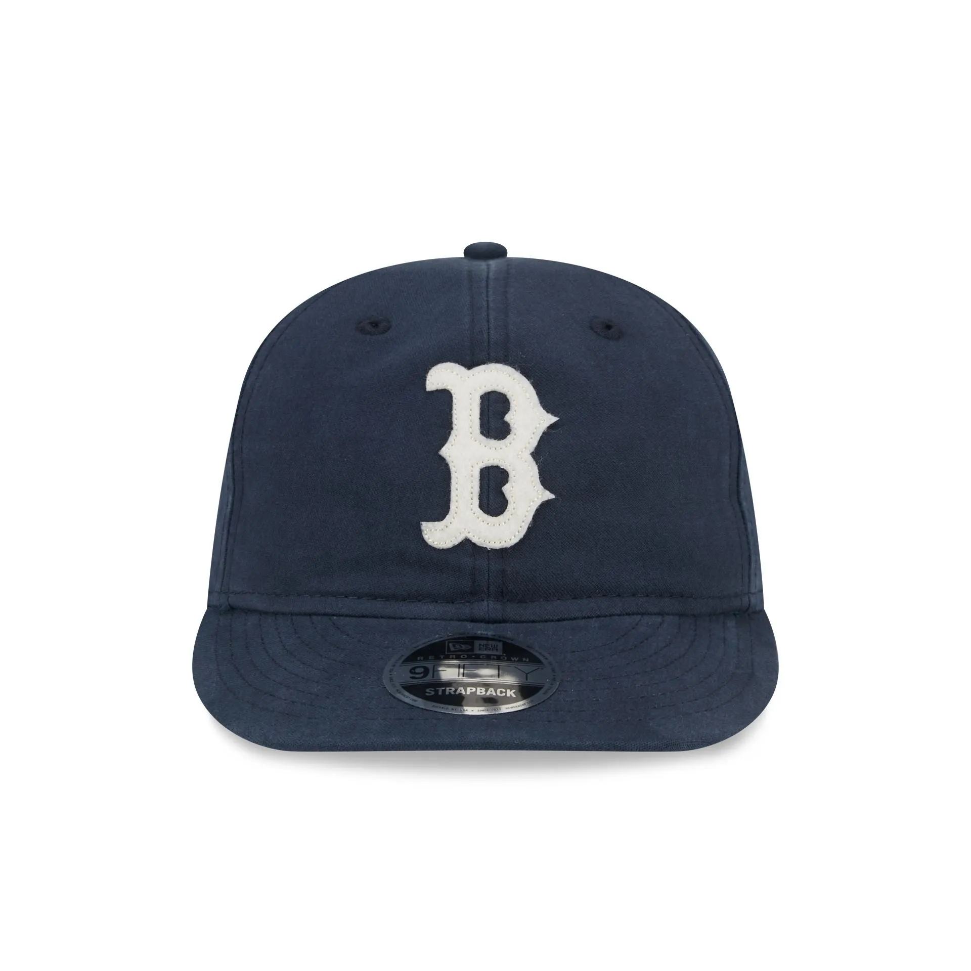 Boston Red Sox Canvas Felt Retro Crown 9FIFTY Adjustable Hat sold by New Era product image thumbnail 2