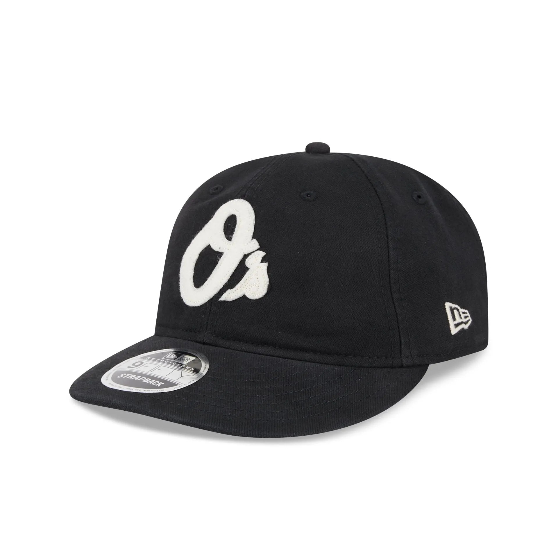 Baltimore Orioles Canvas Felt Retro Crown 9FIFTY Adjustable Hat sold by New Era