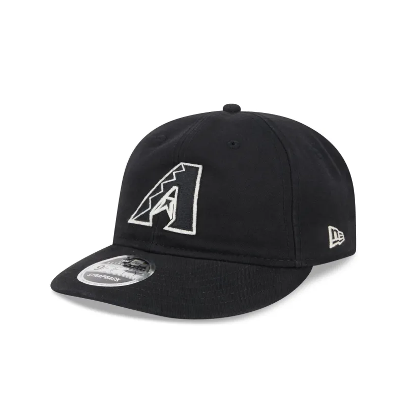 Arizona Diamondbacks Canvas Felt Retro Crown 9FIFTY Adjustable Hat sold by New Era