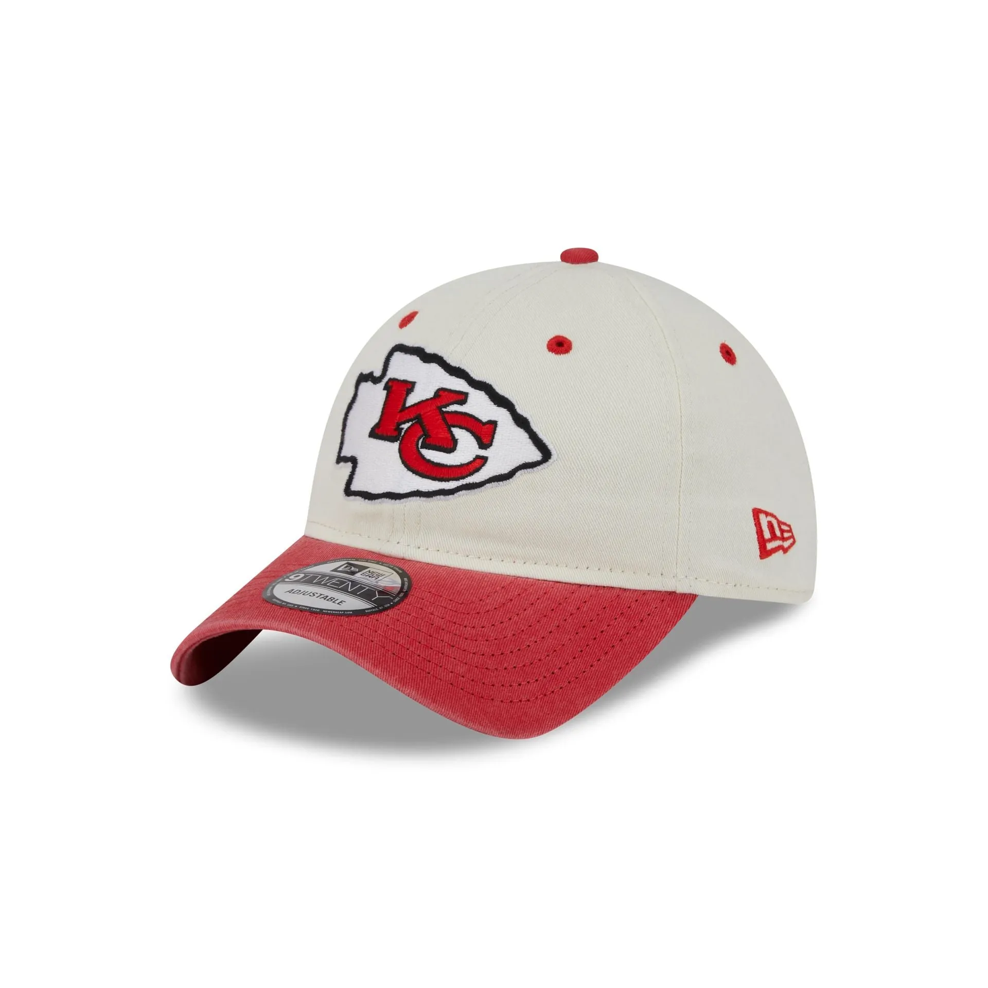Kansas City Chiefs Classic Sidescript 9TWENTY Adjustable Hat sold by New Era product image thumbnail 3