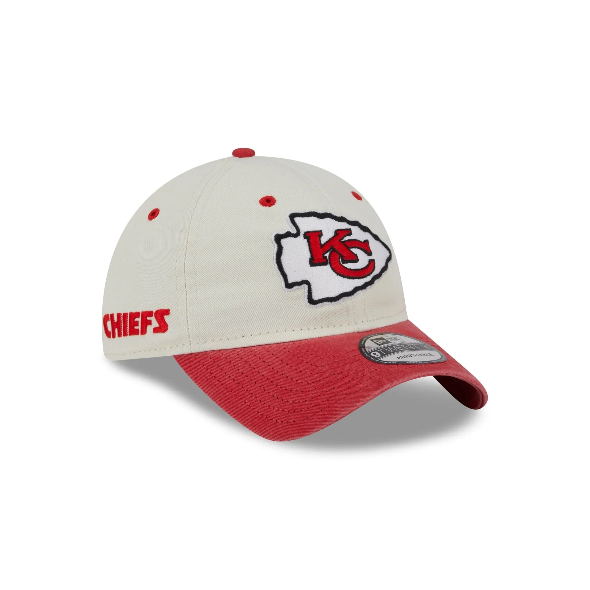Kansas City Chiefs Classic Sidescript 9TWENTY Adjustable Hat sold by New Era