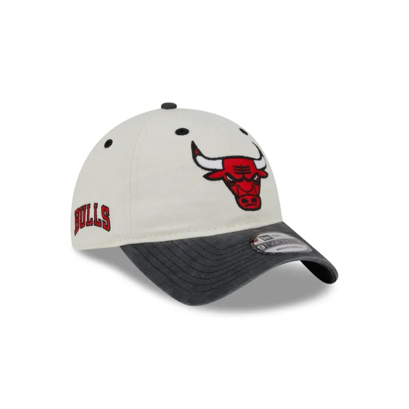 Chicago Bulls Classic Sidescript 9TWENTY Adjustable Hat sold by New Era
