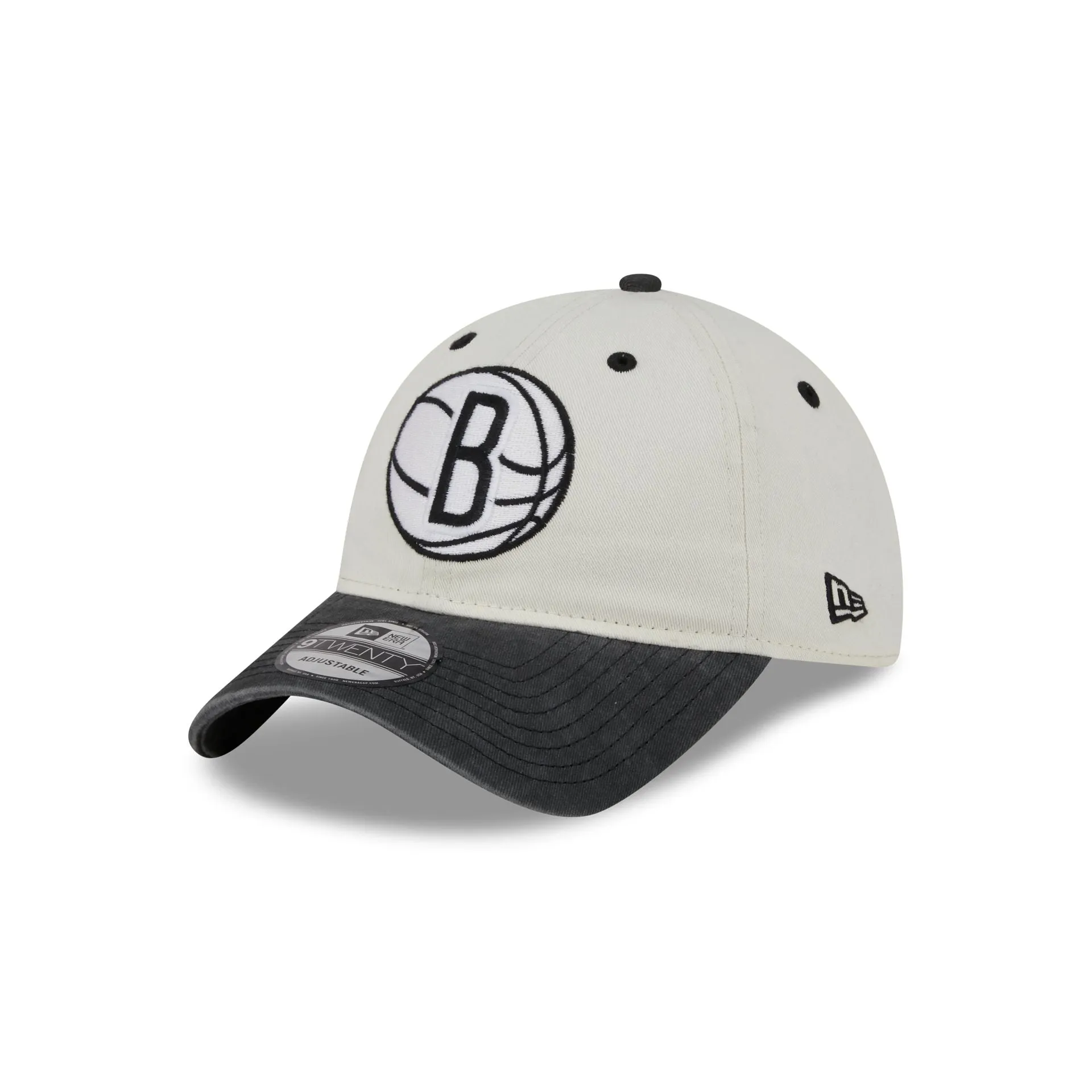 Brooklyn Nets Classic Sidescript 9TWENTY Adjustable Hat sold by New Era product image thumbnail 3