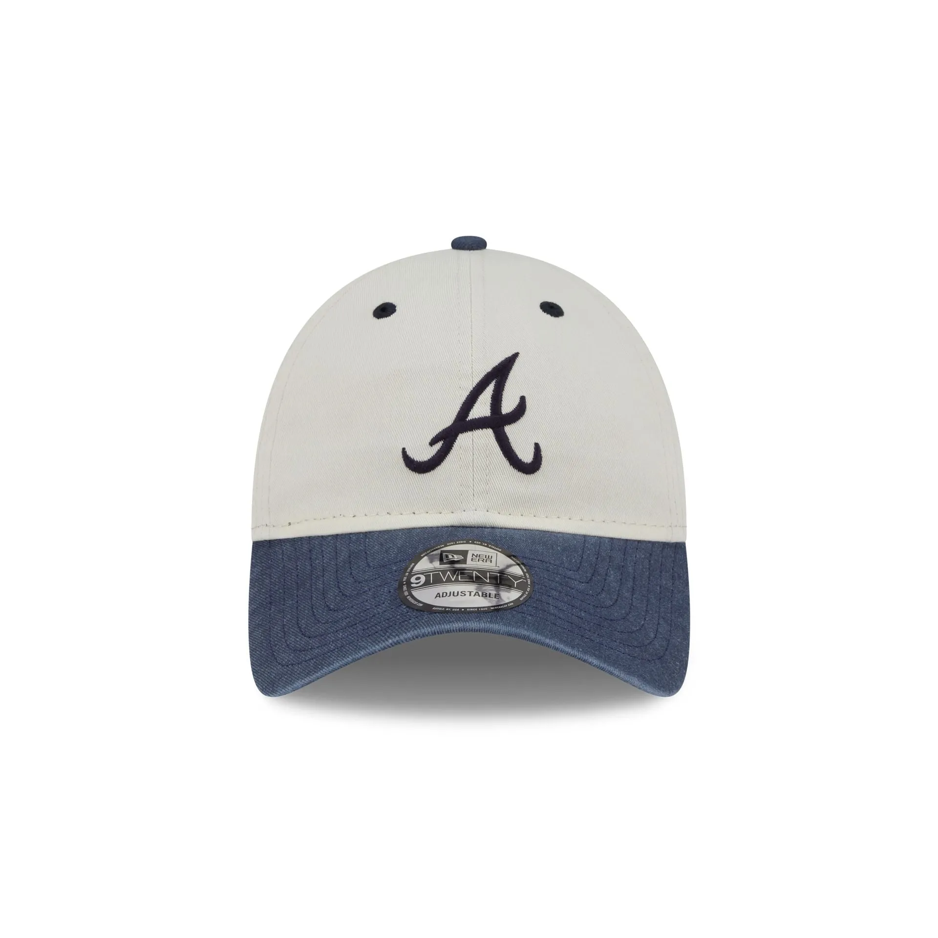 Atlanta Braves Classic Sidescript 9TWENTY Adjustable Hat sold by New Era product image thumbnail 2