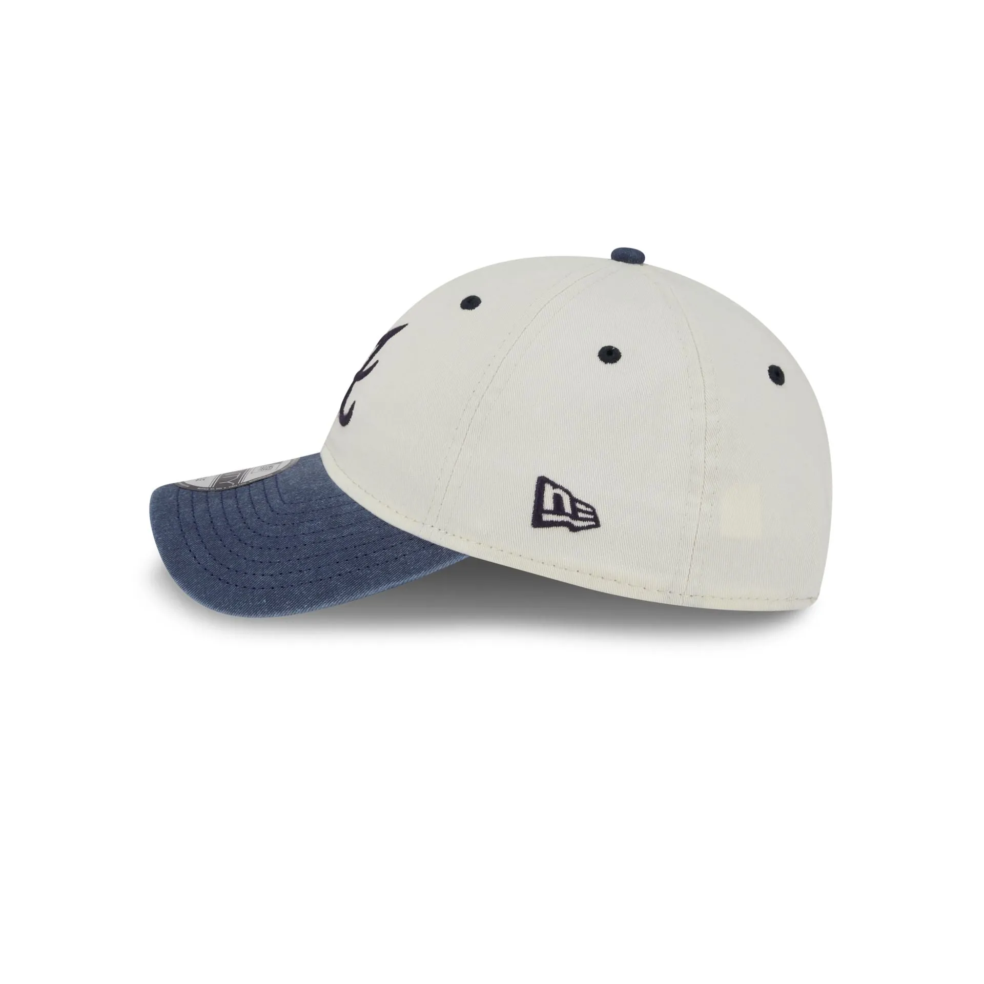 Atlanta Braves Classic Sidescript 9TWENTY Adjustable Hat sold by New Era product image thumbnail 5