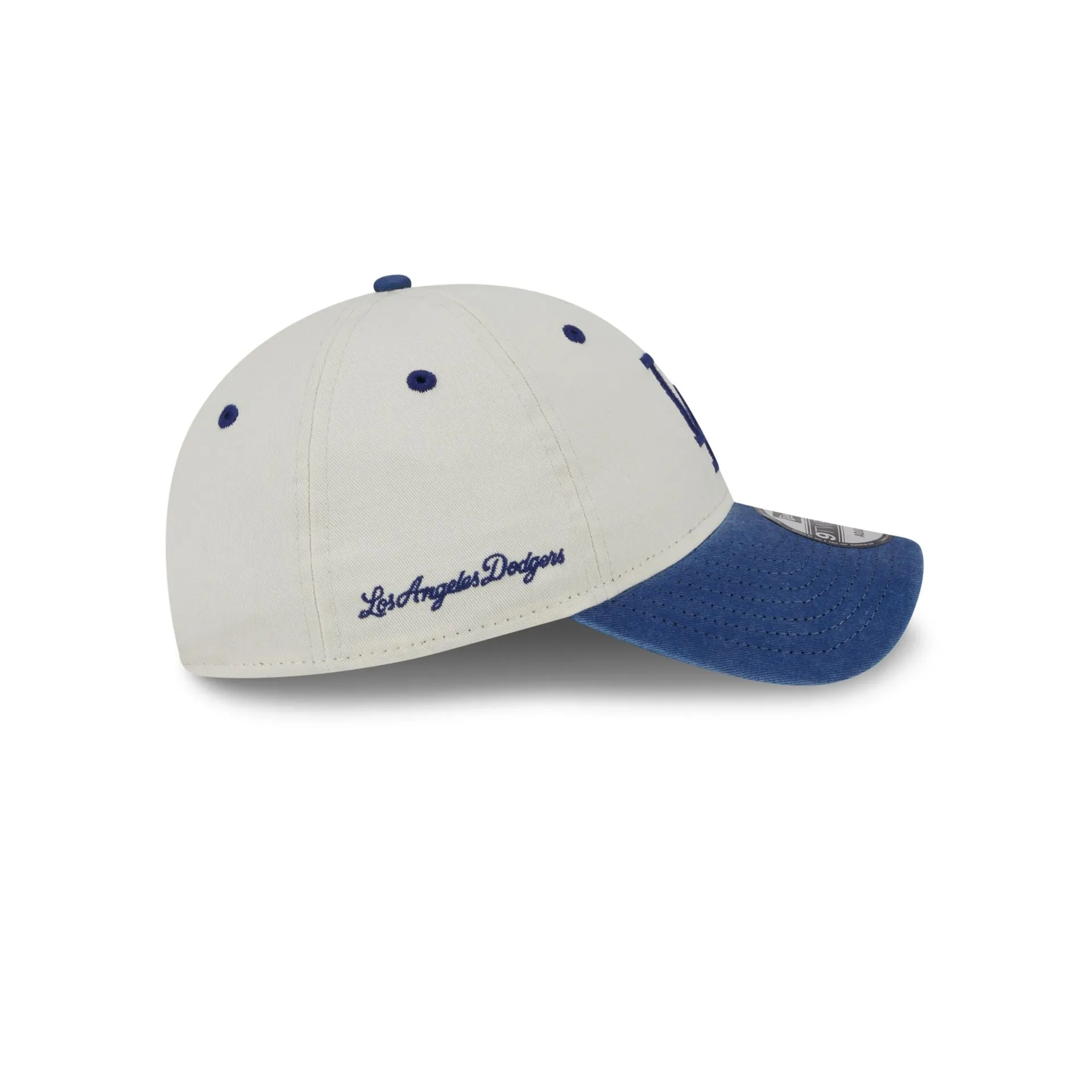 Los Angeles Dodgers Classic Sidescript 9TWENTY Adjustable Hat sold by New Era product image thumbnail 4