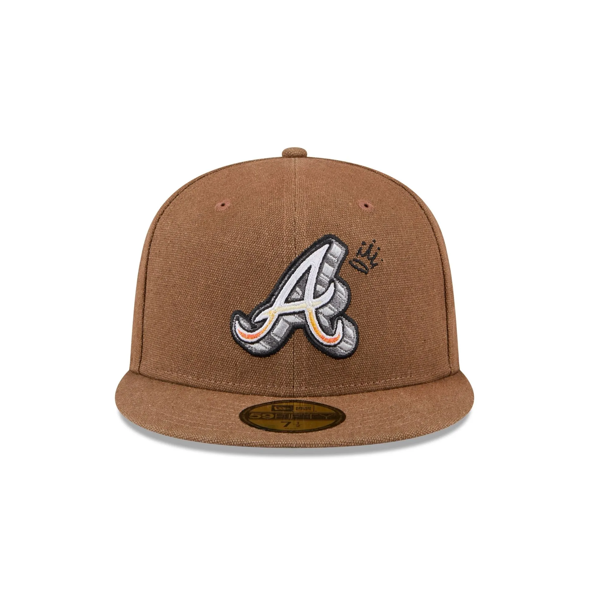 Atlanta Braves Logo Scribble 59FIFTY Fitted Hat sold by New Era product image thumbnail 2