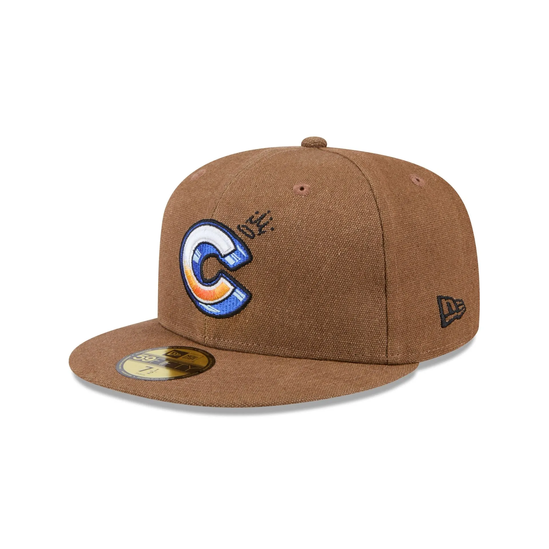 Chicago Cubs Logo Scribble 59FIFTY Fitted Hat sold by New Era