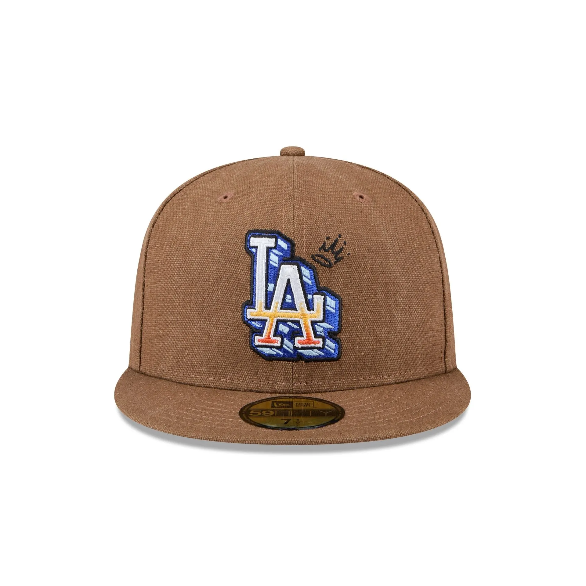 Los Angeles Dodgers Logo Scribble 59FIFTY Fitted Hat sold by New Era product image thumbnail 2