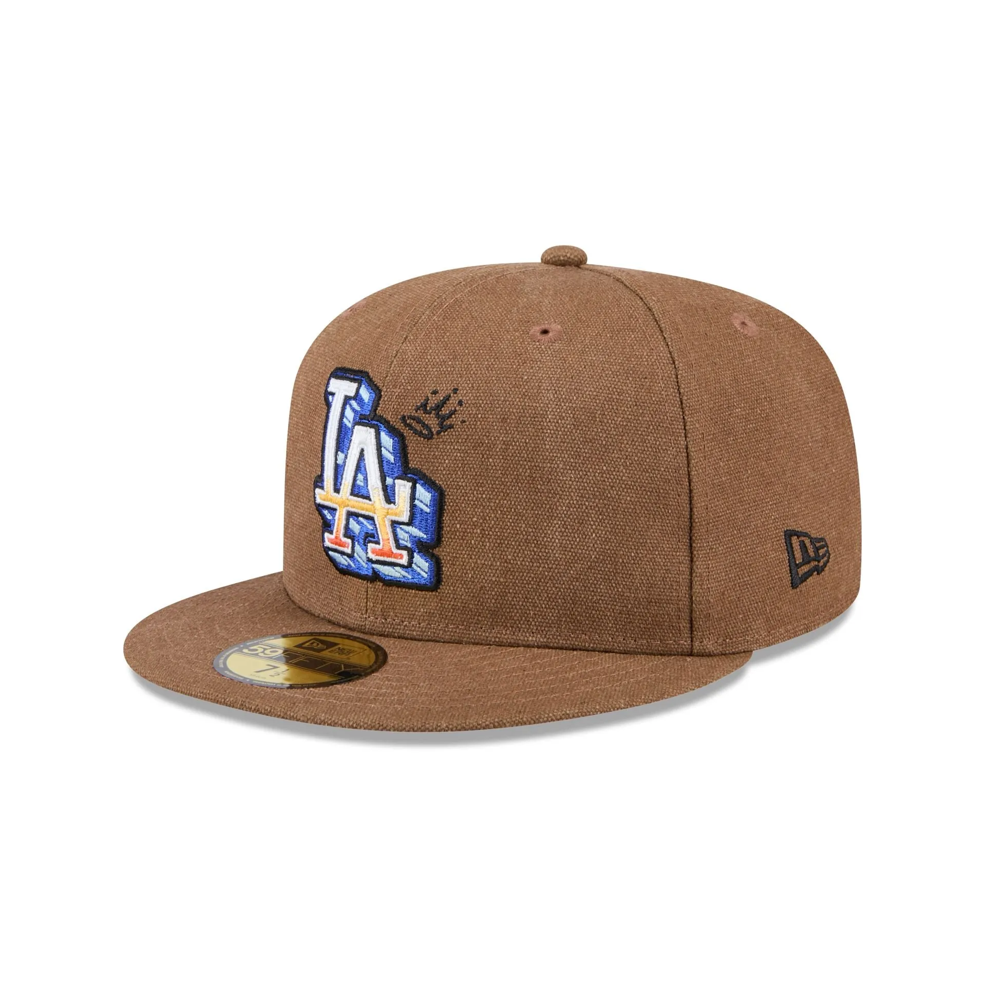 Los Angeles Dodgers Logo Scribble 59FIFTY Fitted Hat sold by New Era