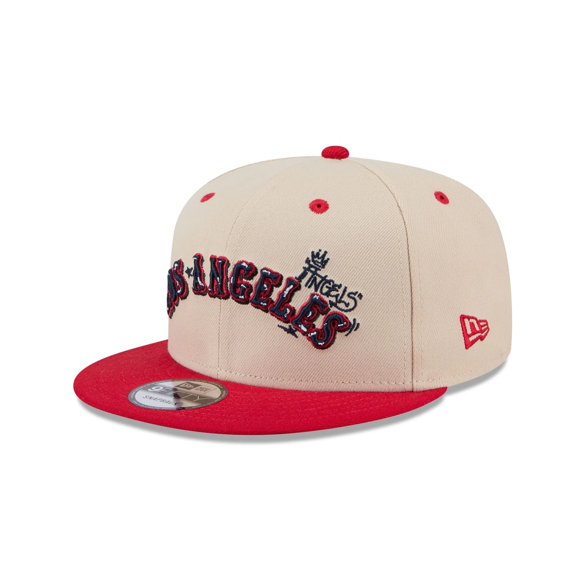 Los Angeles Angels Team Art 9FIFTY Snapback Hat sold by New Era