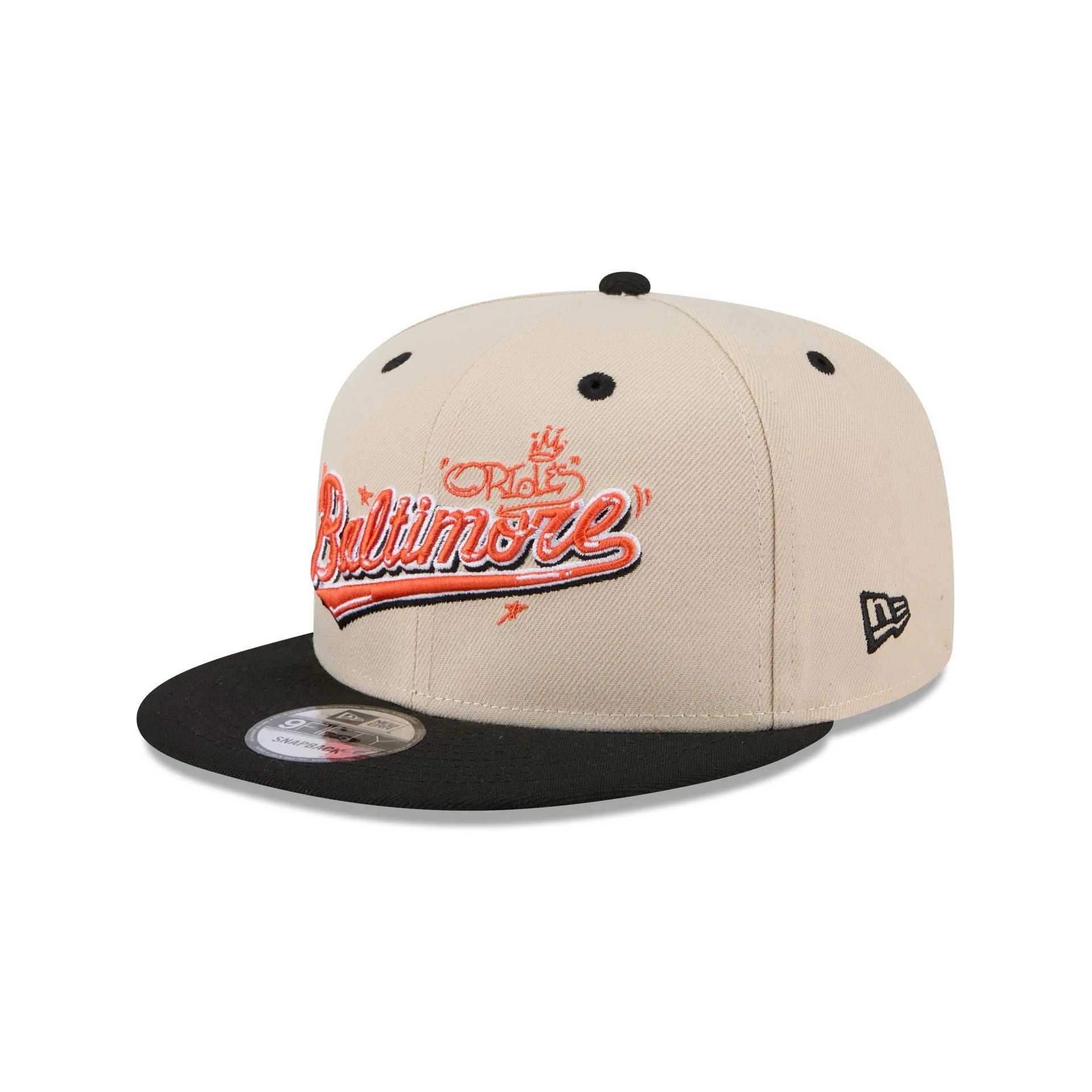 Baltimore Orioles Team Art 9FIFTY Snapback Hat sold by New Era