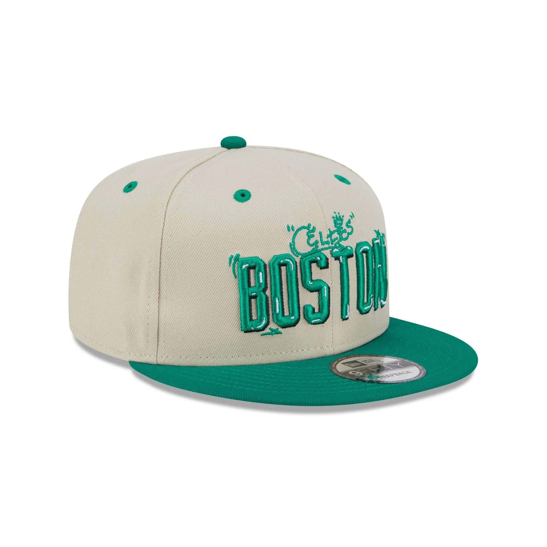 Boston Celtics Team Art 9FIFTY Snapback Hat sold by New Era product image thumbnail 3