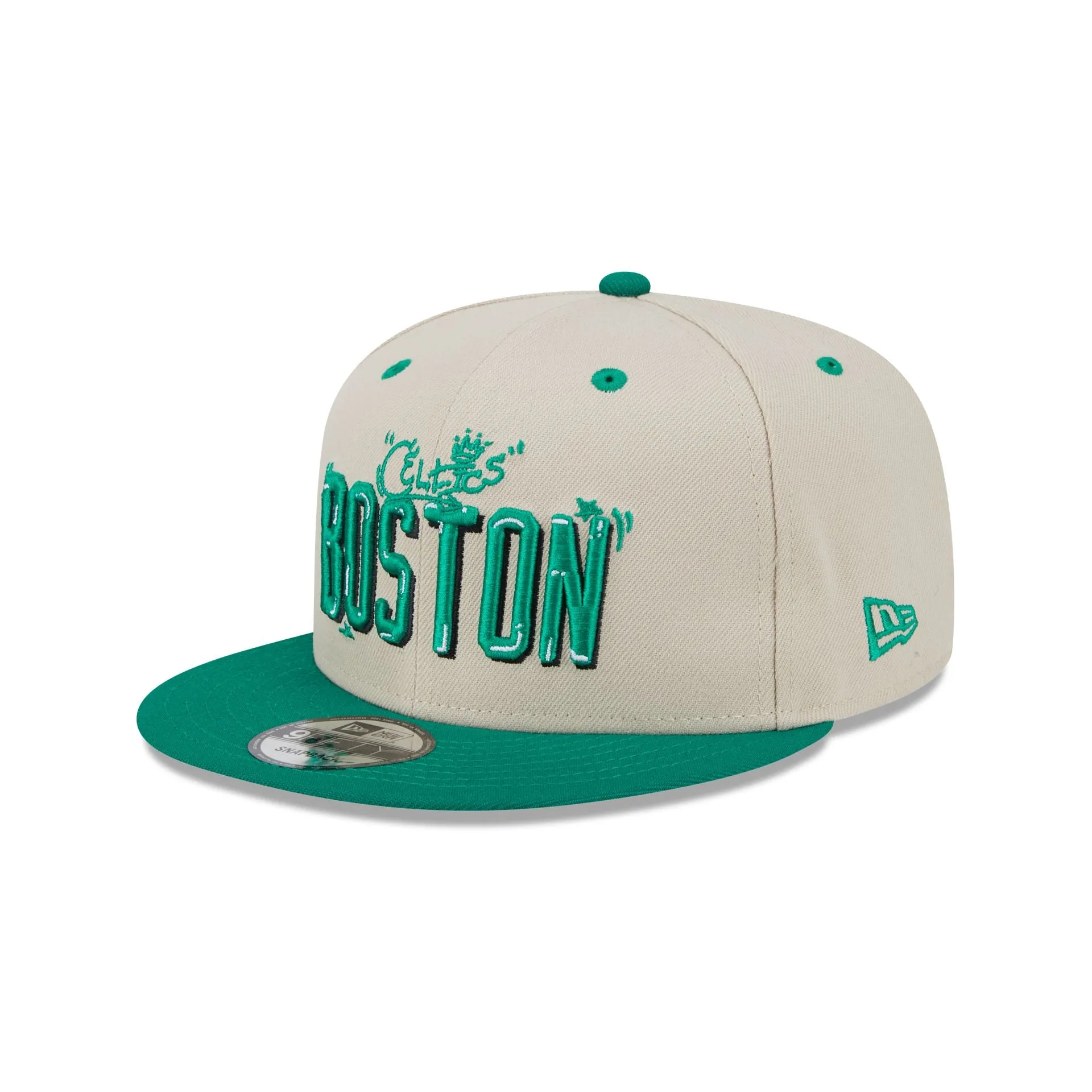 Boston Celtics Team Art 9FIFTY Snapback Hat sold by New Era