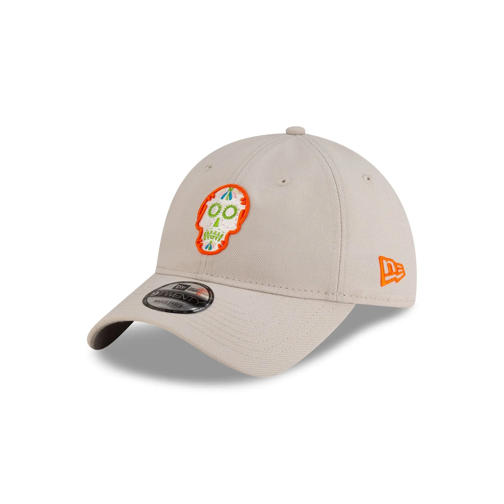 New Era Cap Day of the Dead Sugar Skull 9TWENTY Adjustable Hat sold by New Era