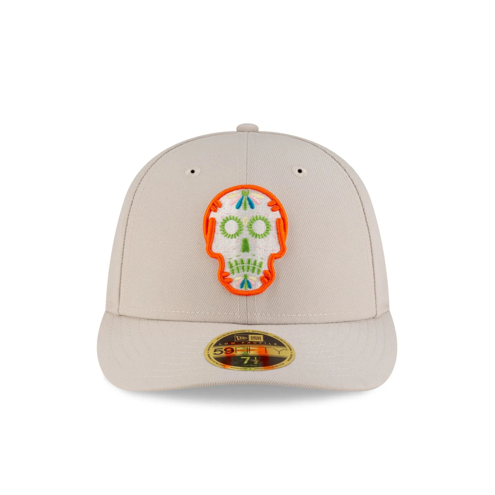 New Era Cap Day of the Dead Sugar Skull Low Profile 59FIFTY Fitted Hat sold by New Era product image thumbnail 2