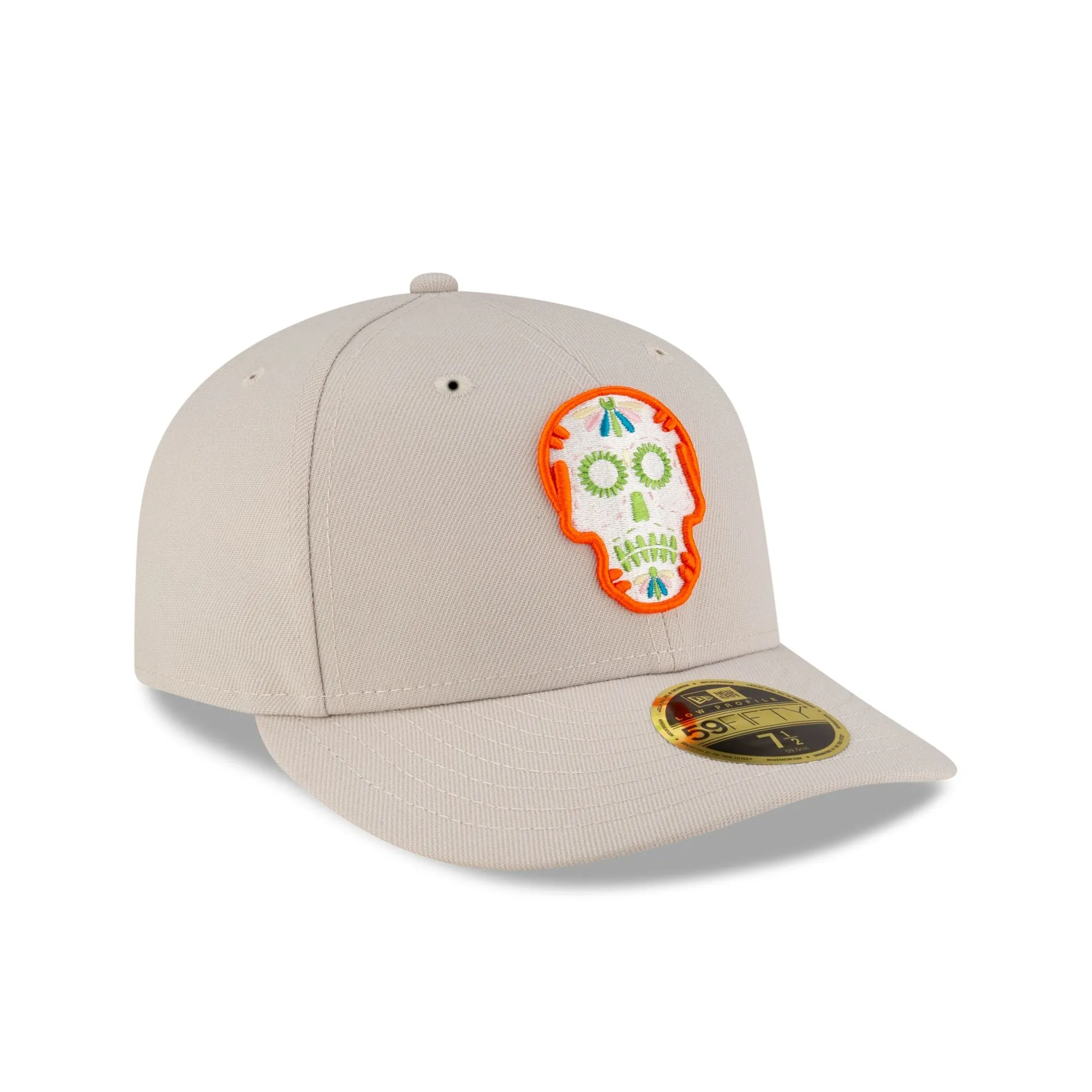 New Era Cap Day of the Dead Sugar Skull Low Profile 59FIFTY Fitted Hat sold by New Era product image thumbnail 3
