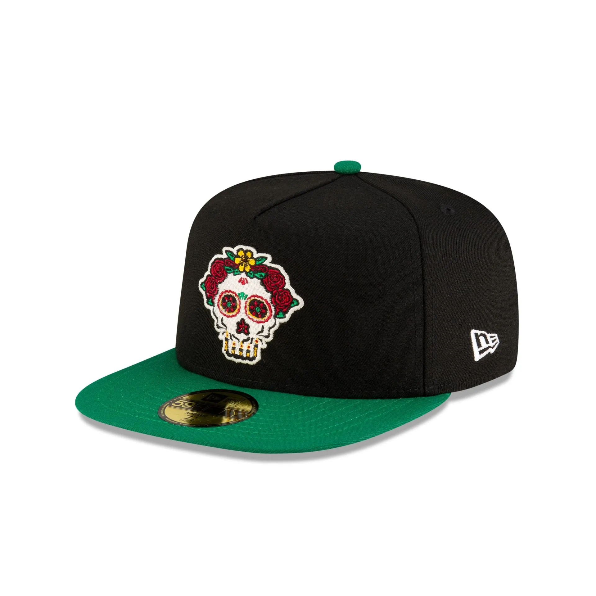 New Era Cap Day of the Dead Candlemouth 59FIFTY A-Frame Fitted Hat sold by New Era