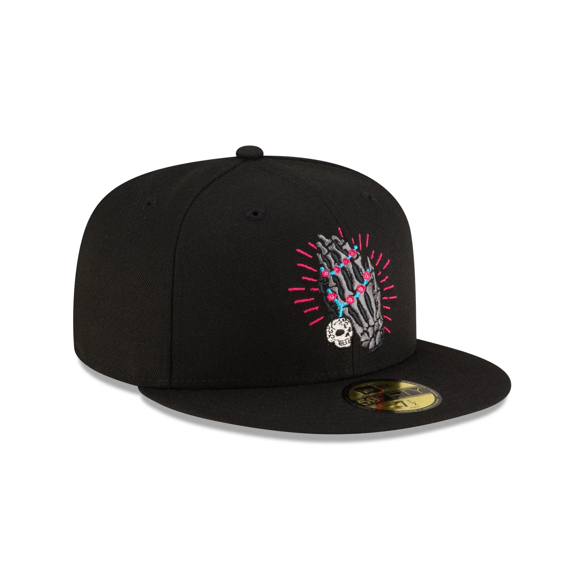 New Era Cap Day of the Dead Praying Hands 59FIFTY Fitted Hat sold by New Era product image thumbnail 3