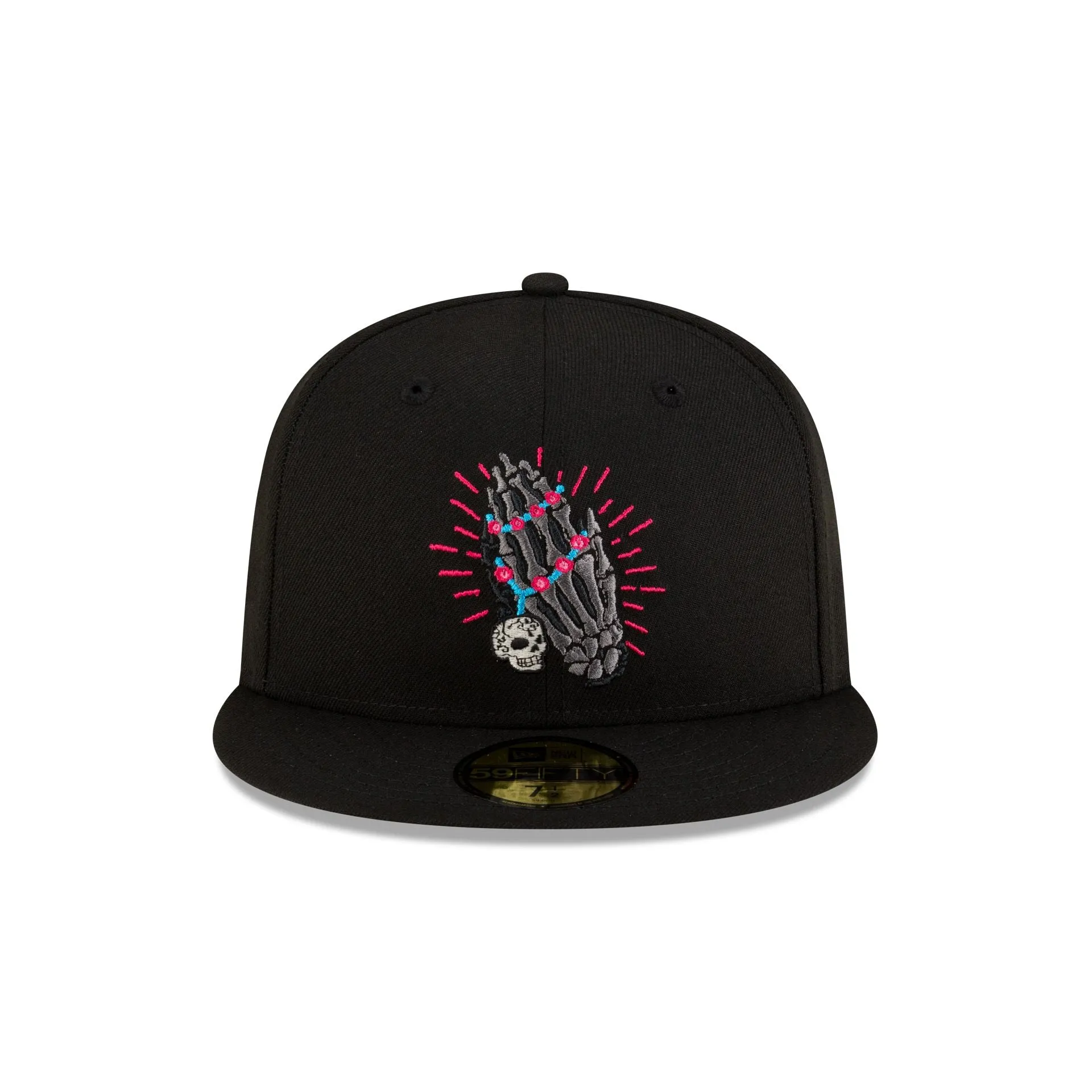 New Era Cap Day of the Dead Praying Hands 59FIFTY Fitted Hat sold by New Era product image thumbnail 2
