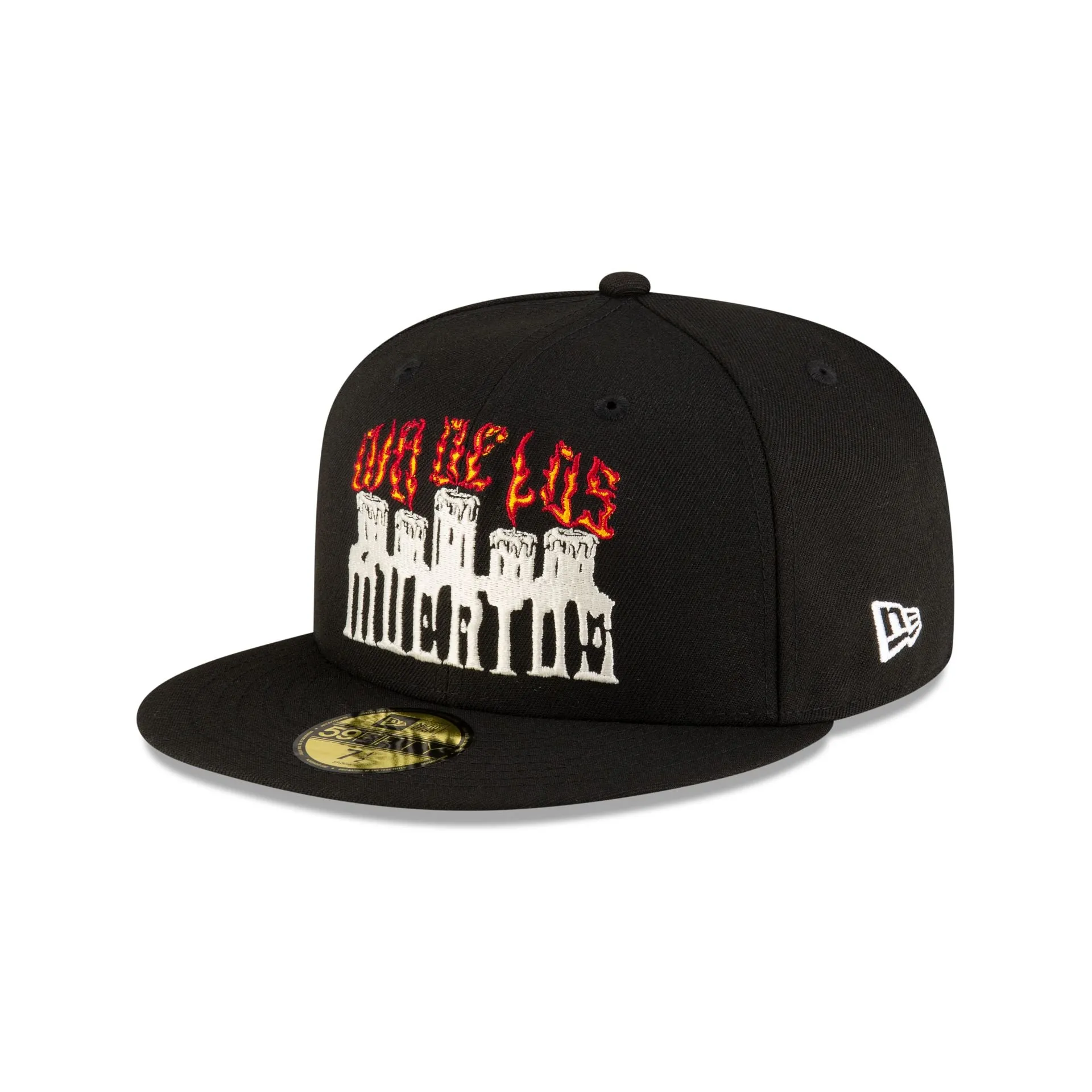 New Era Cap Day of the Dead Melting Candles 59FIFTY Fitted Hat sold by New Era
