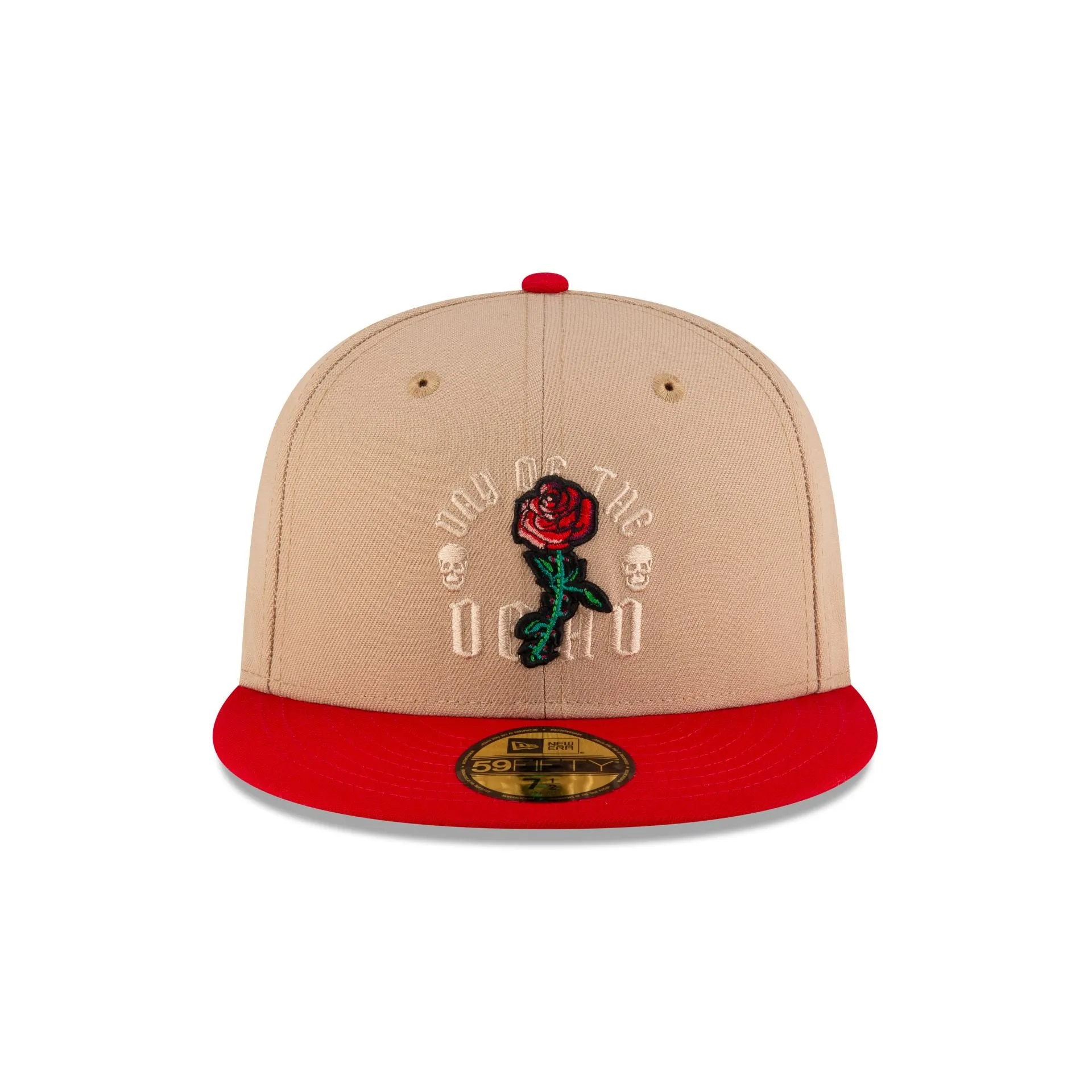 New Era Cap Day of the Dead Red Rose 59FIFTY Fitted Hat sold by New Era product image thumbnail 2