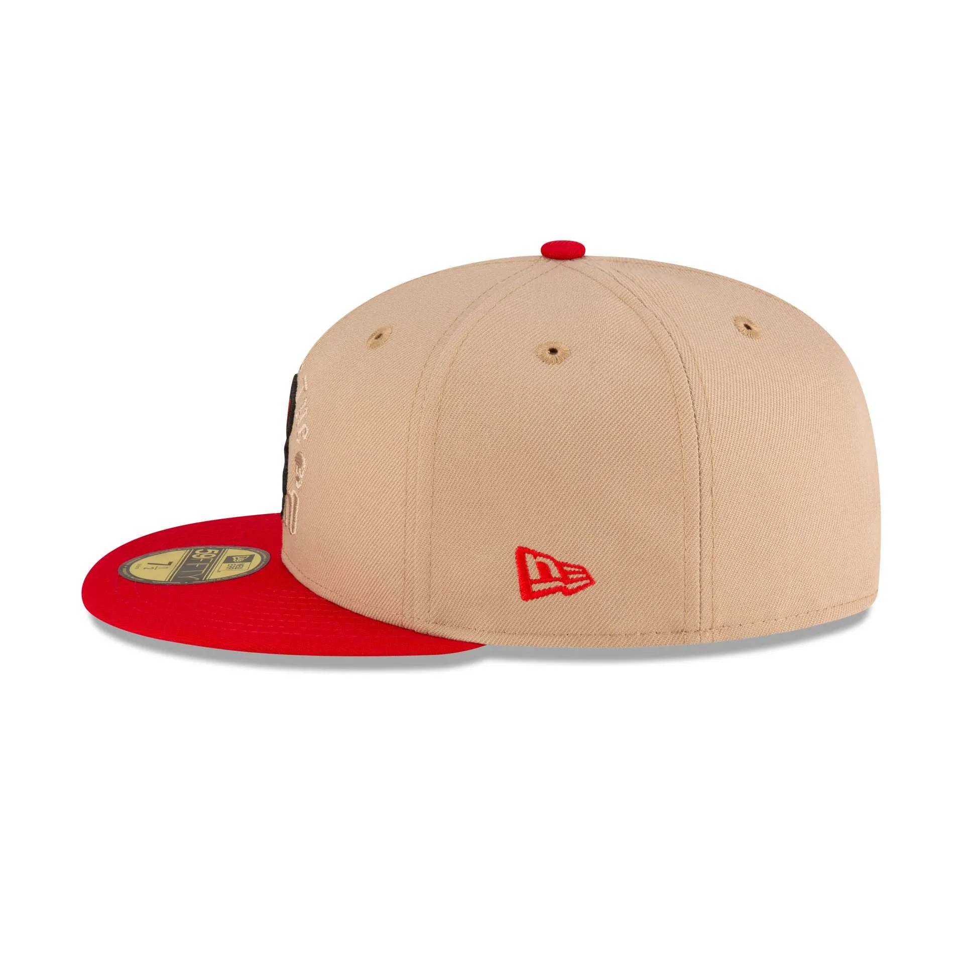 New Era Cap Day of the Dead Red Rose 59FIFTY Fitted Hat sold by New Era product image thumbnail 4