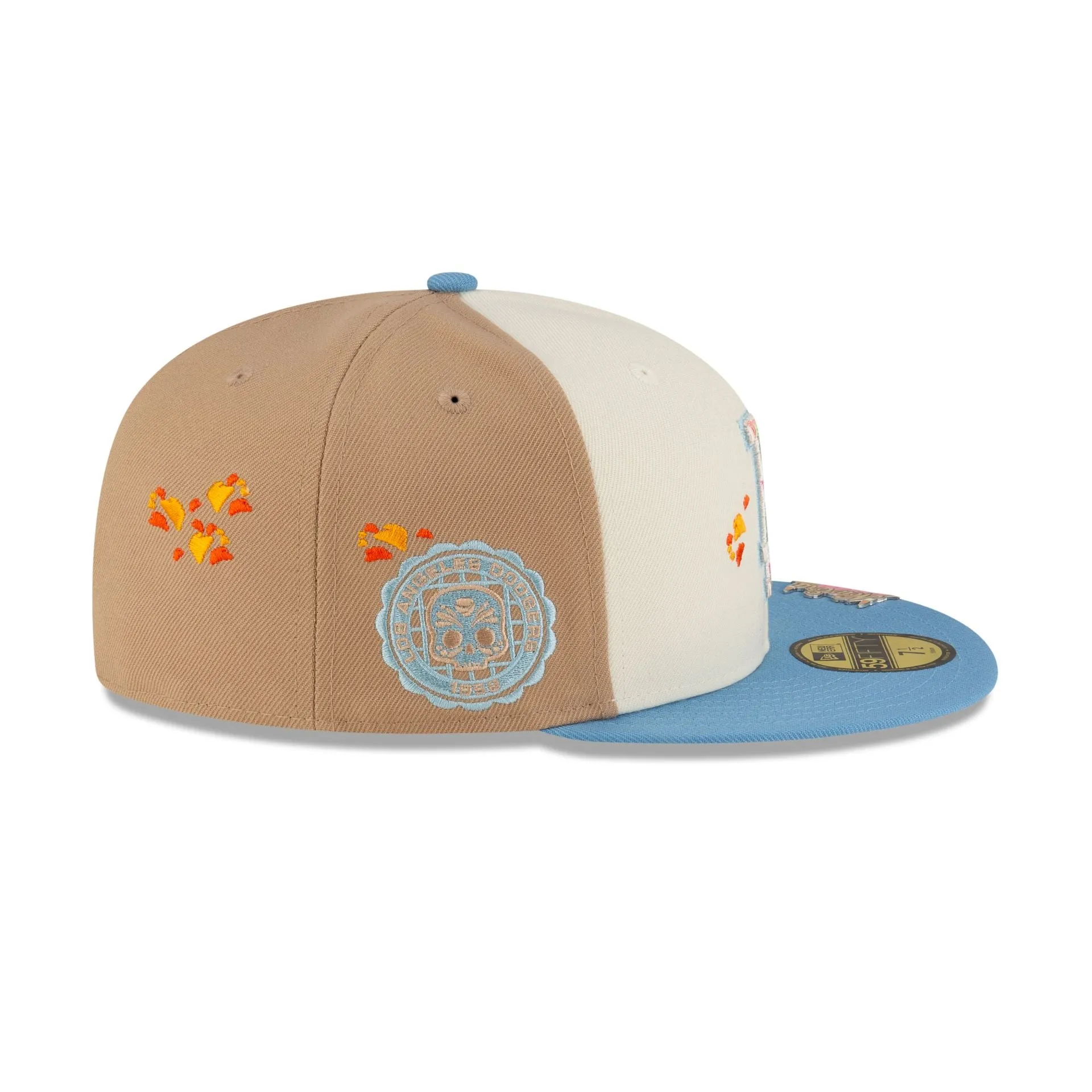 Los Angeles Dodgers Day of the Dead 59FIFTY Fitted Hat sold by New Era product image thumbnail 4