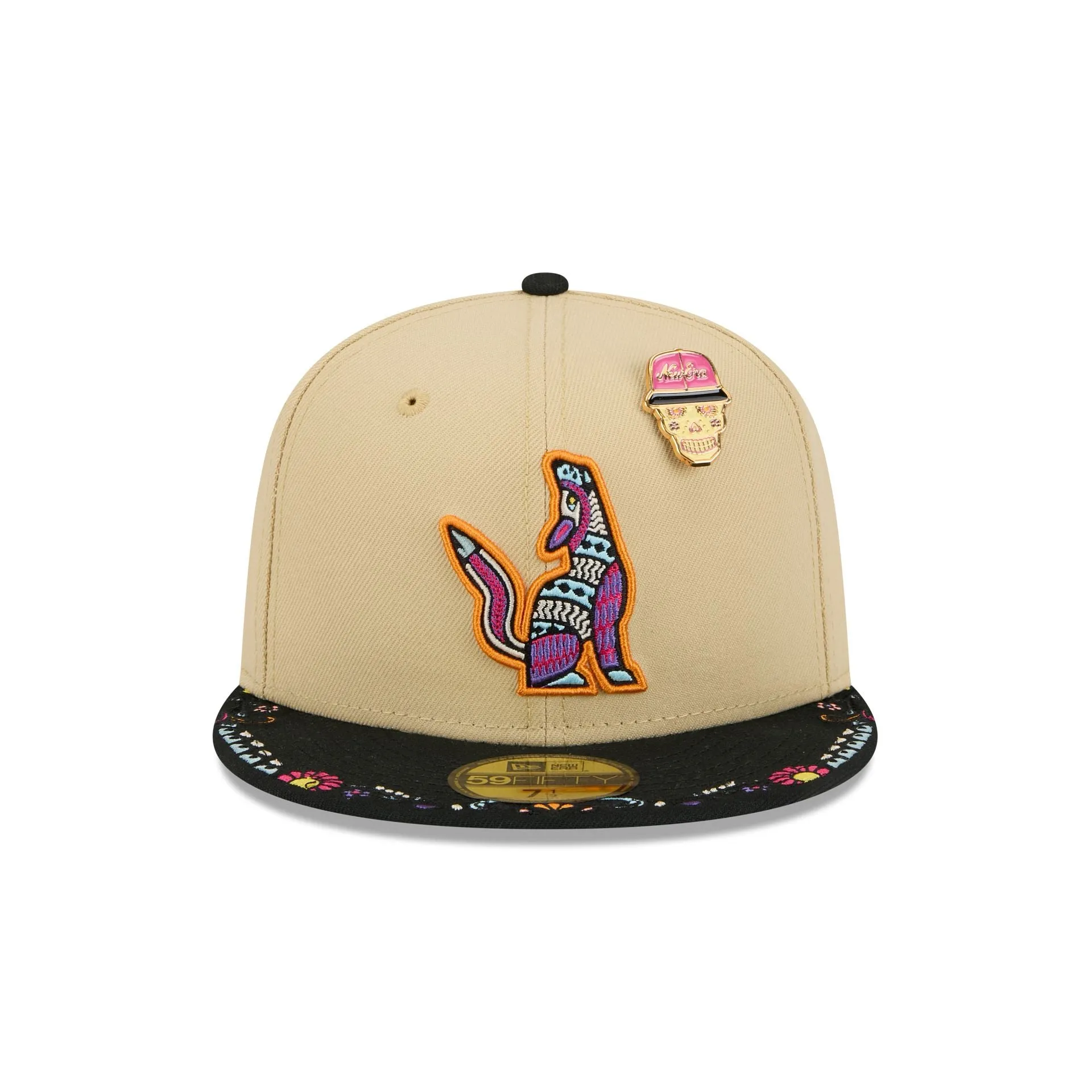 Hillsboro Hops Skull Pin 59FIFTY Fitted Hat sold by New Era product image thumbnail 2