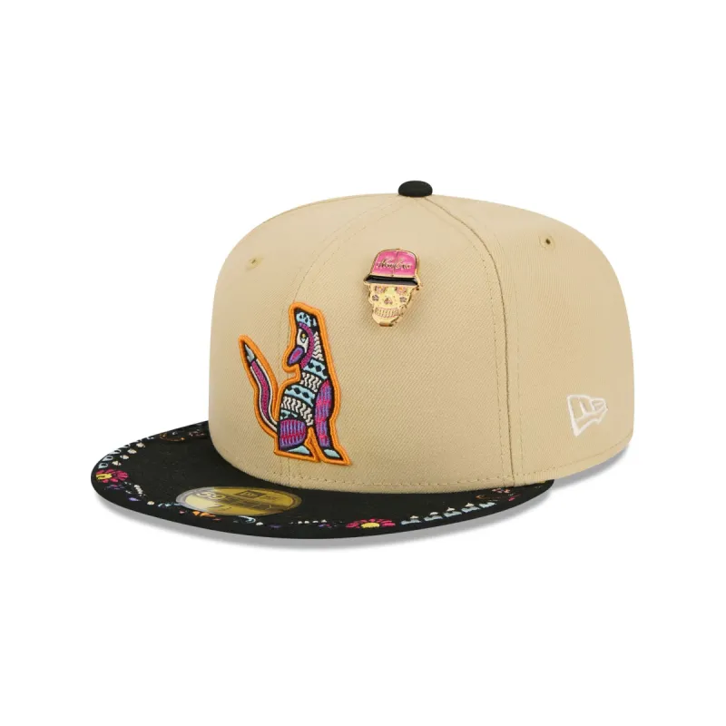 Hillsboro Hops Skull Pin 59FIFTY Fitted Hat sold by New Era