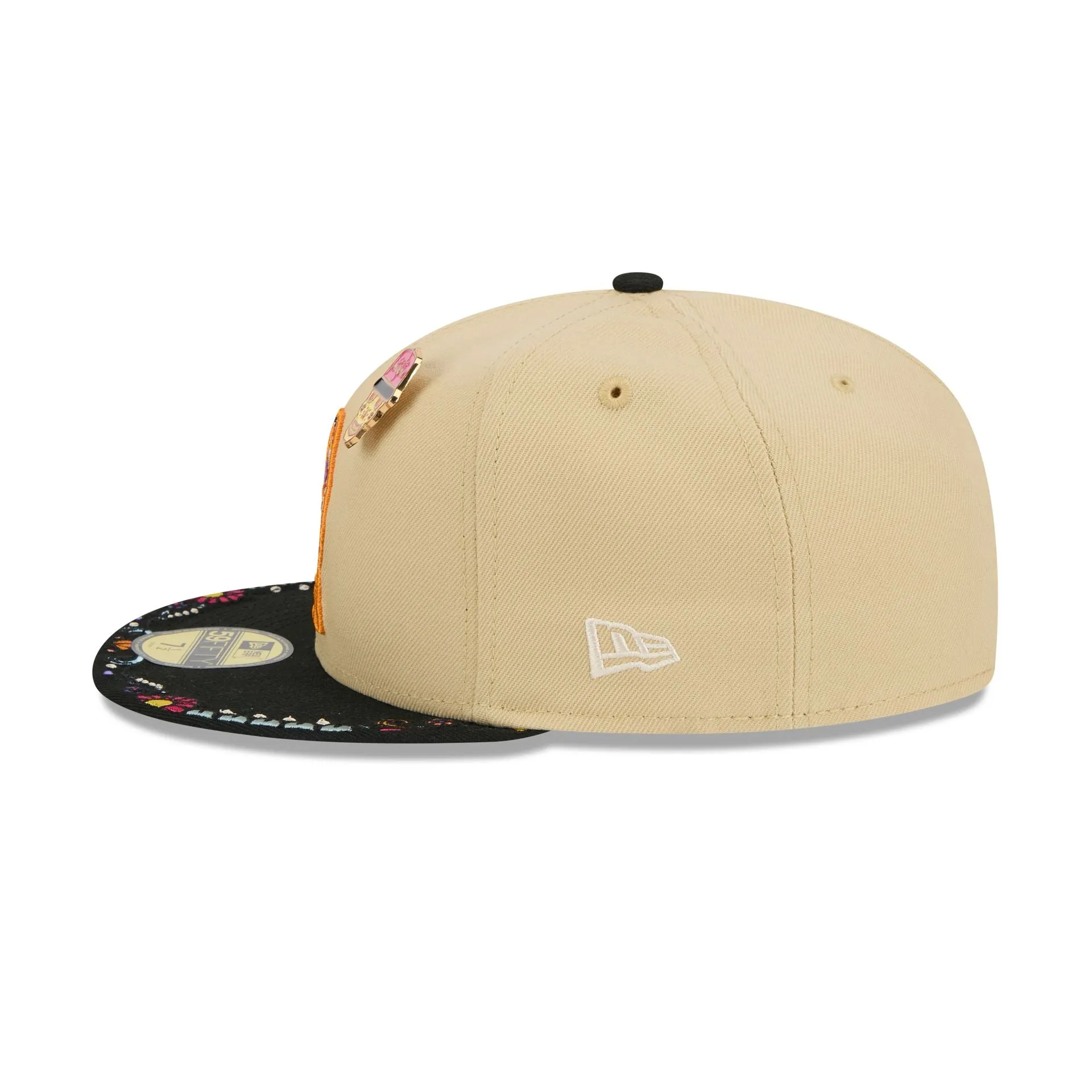Hillsboro Hops Skull Pin 59FIFTY Fitted Hat sold by New Era product image thumbnail 4