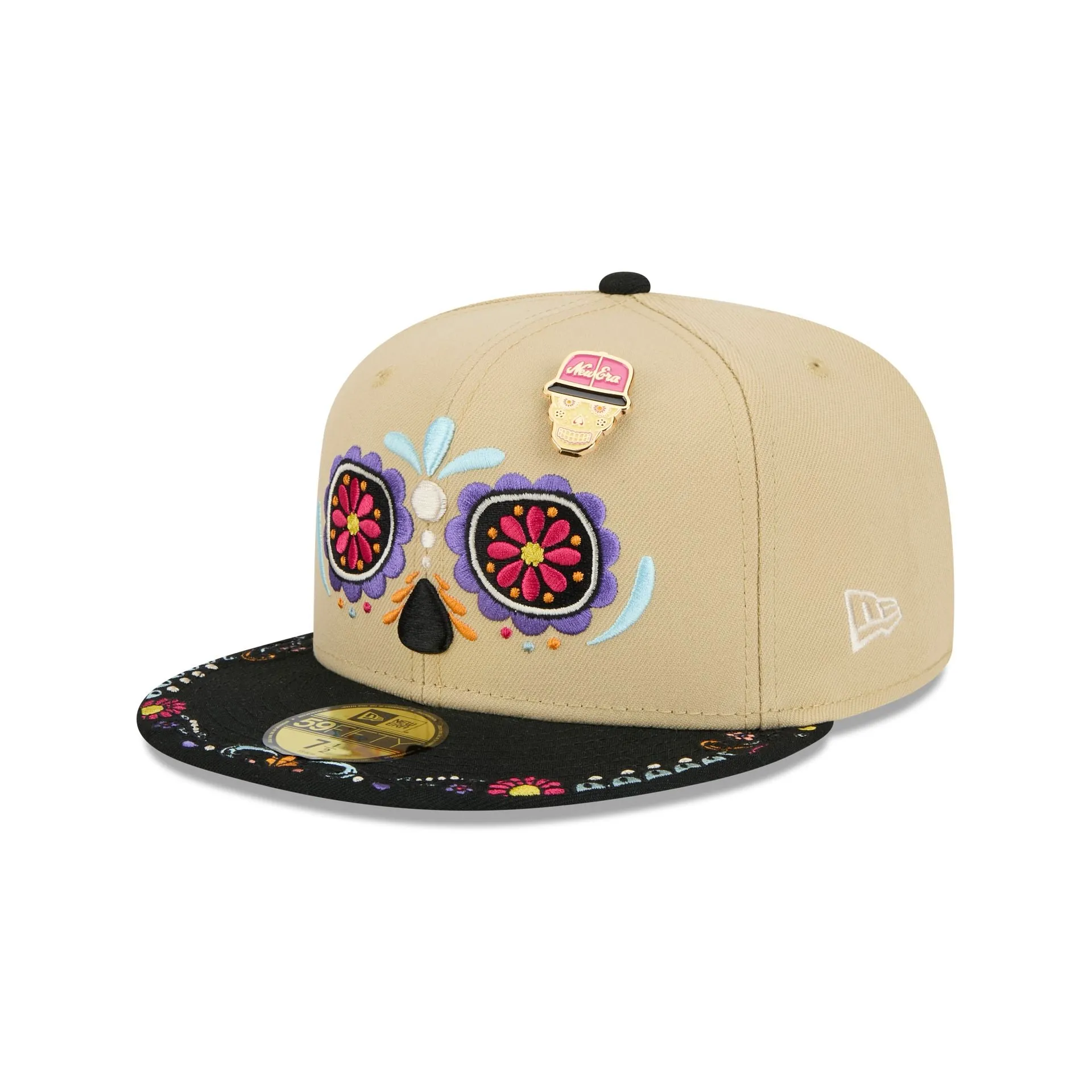 Corpus Christi Hooks Skull Pin 59FIFTY Fitted Hat sold by New Era