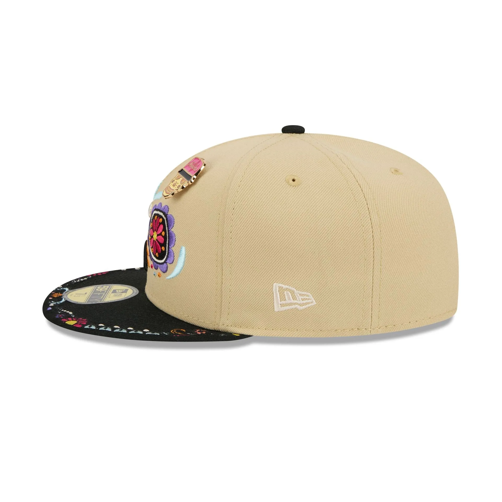 Corpus Christi Hooks Skull Pin 59FIFTY Fitted Hat sold by New Era product image thumbnail 4