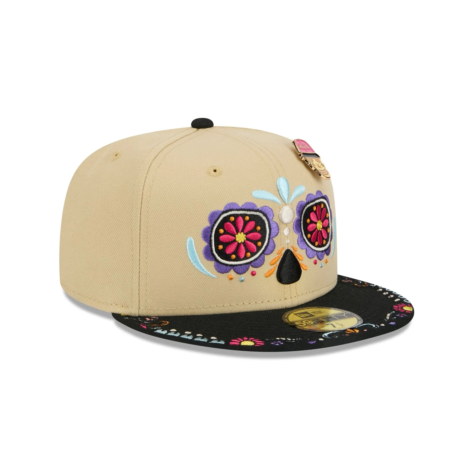 Corpus Christi Hooks Skull Pin 59FIFTY Fitted Hat sold by New Era product image thumbnail 3