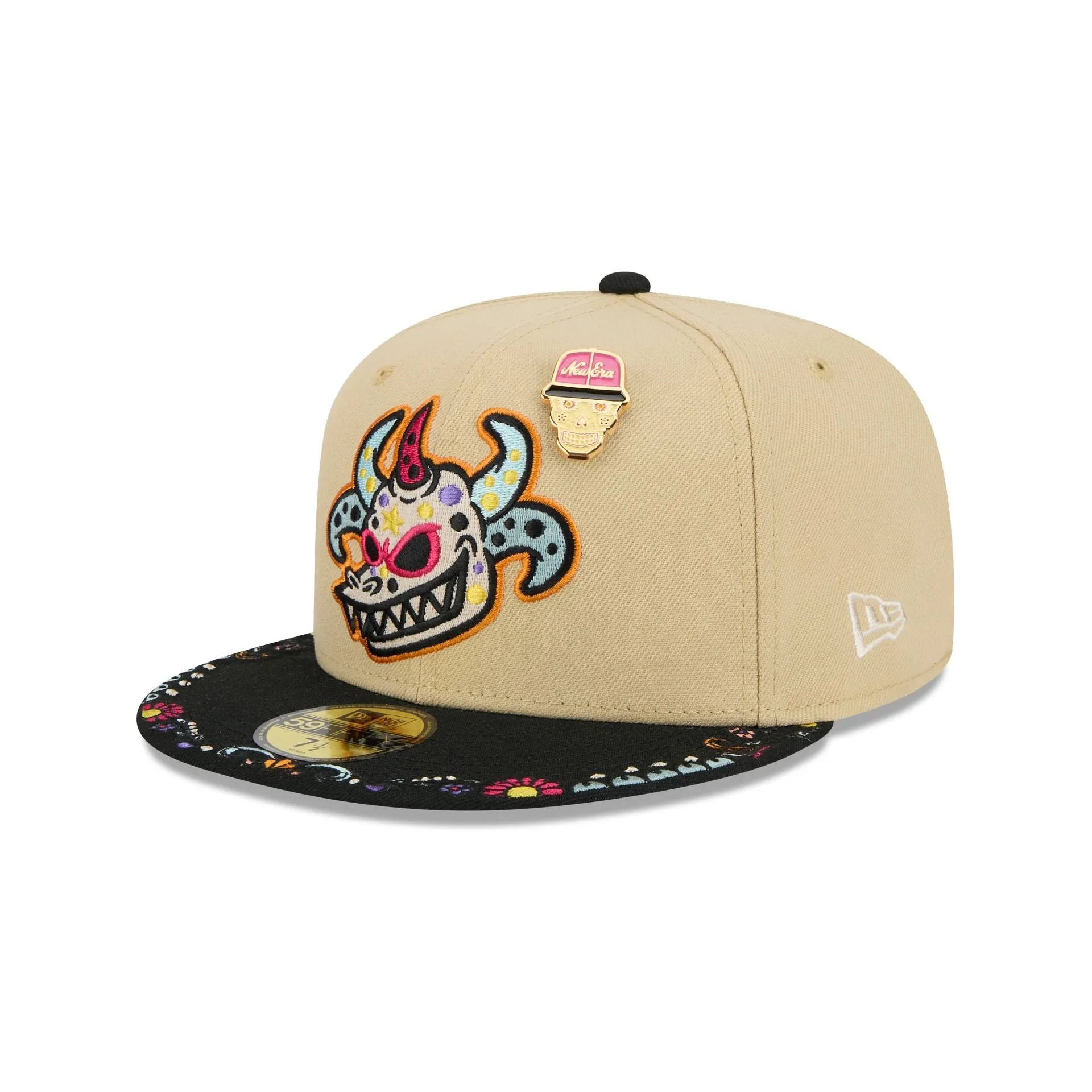 Scranton Wilkes-Barre RailRiders Skull Pin 59FIFTY Fitted Hat sold by New Era
