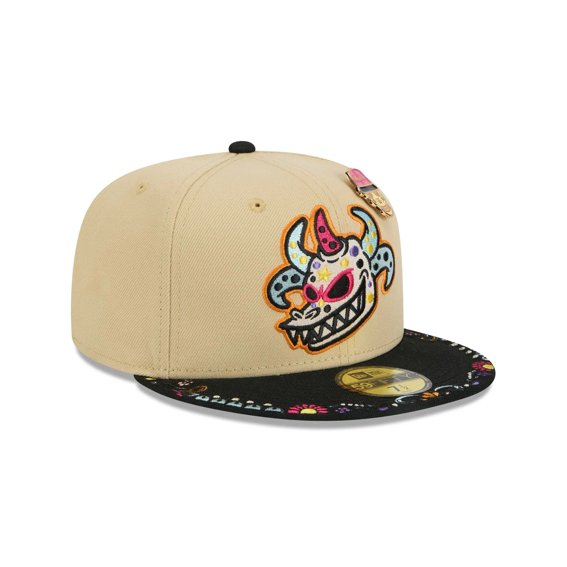 Scranton Wilkes-Barre RailRiders Skull Pin 59FIFTY Fitted Hat sold by New Era product image thumbnail 3