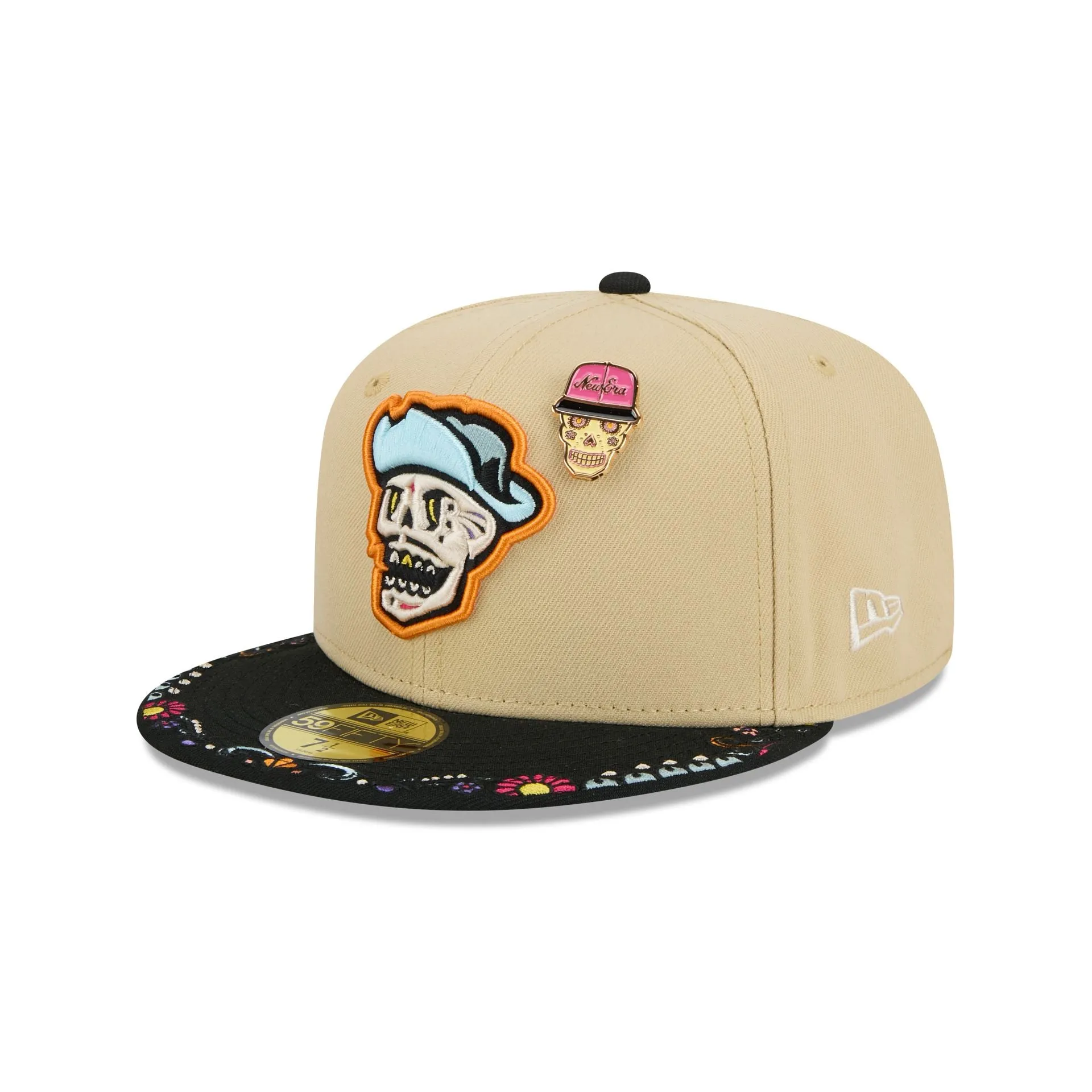 Las Vegas Aviators Skull Pin 59FIFTY Fitted Hat sold by New Era