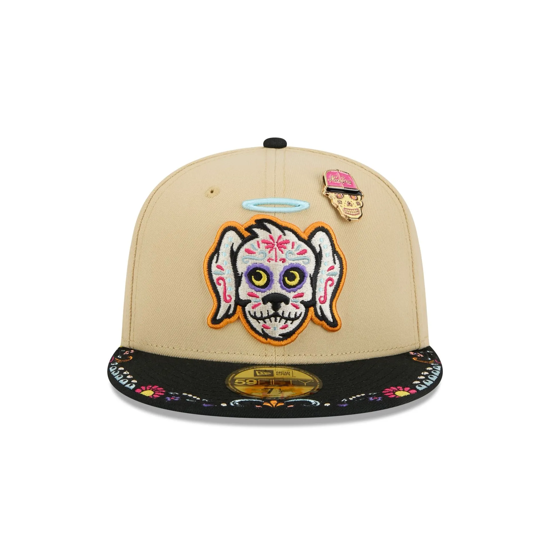 Charleston RiverDogs Skull Pin 59FIFTY Fitted Hat sold by New Era product image thumbnail 2