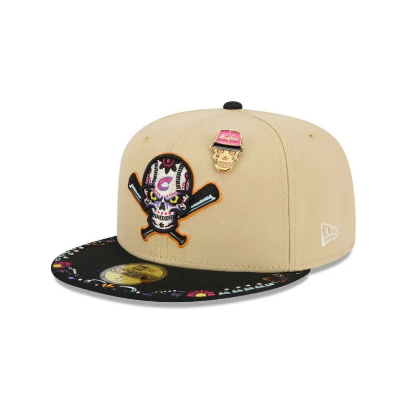 Columbus Clippers Skull Pin 59FIFTY Fitted Hat sold by New Era