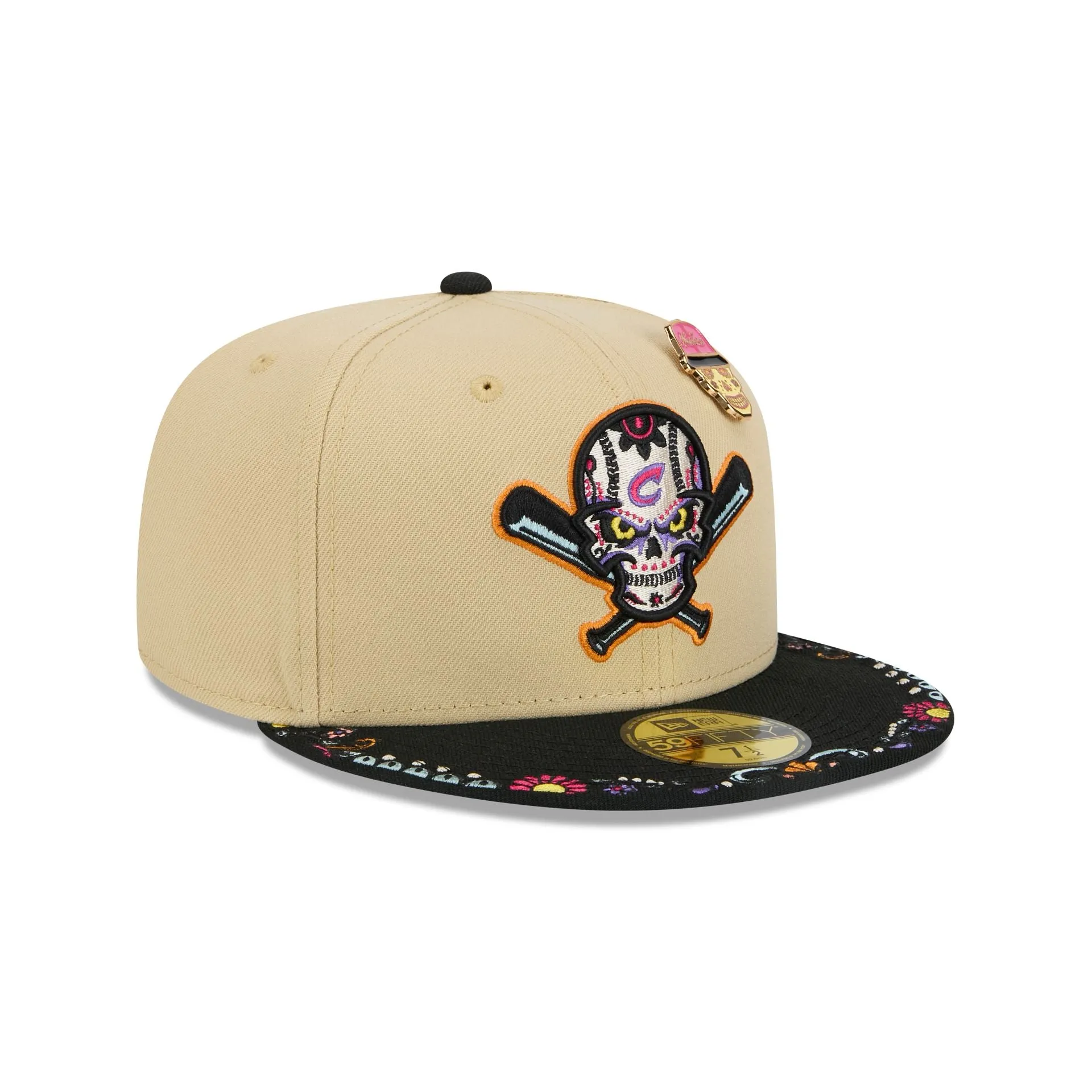 Columbus Clippers Skull Pin 59FIFTY Fitted Hat sold by New Era product image thumbnail 3
