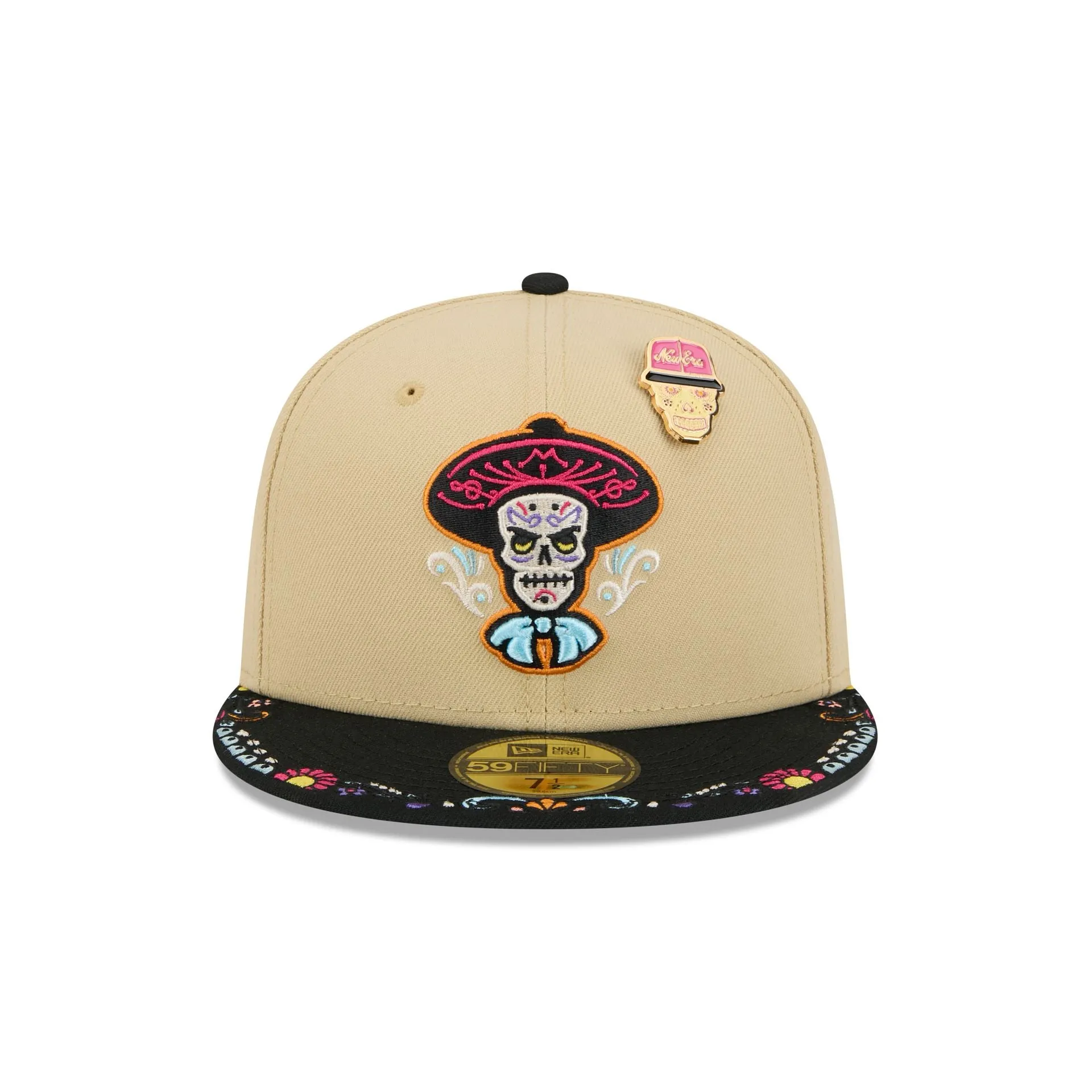 Albuquerque Isotopes Skull Pin 59FIFTY Fitted Hat sold by New Era product image thumbnail 2