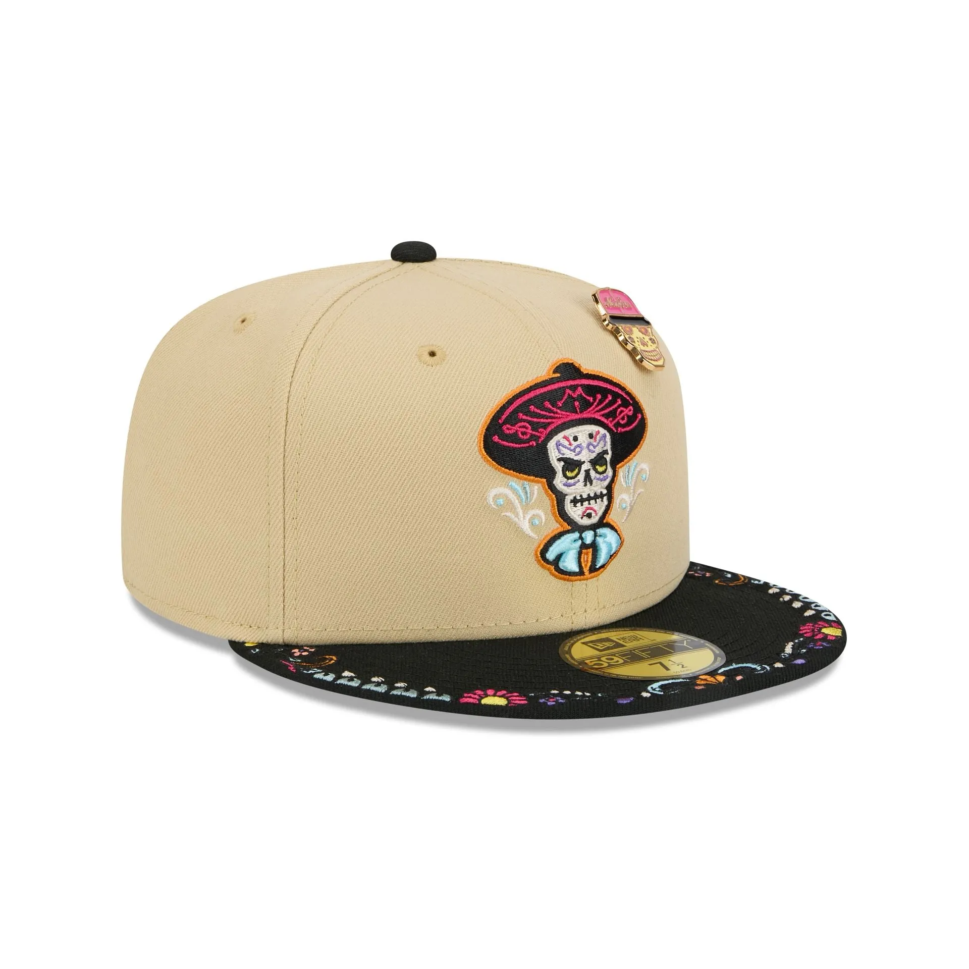 Albuquerque Isotopes Skull Pin 59FIFTY Fitted Hat sold by New Era product image thumbnail 3
