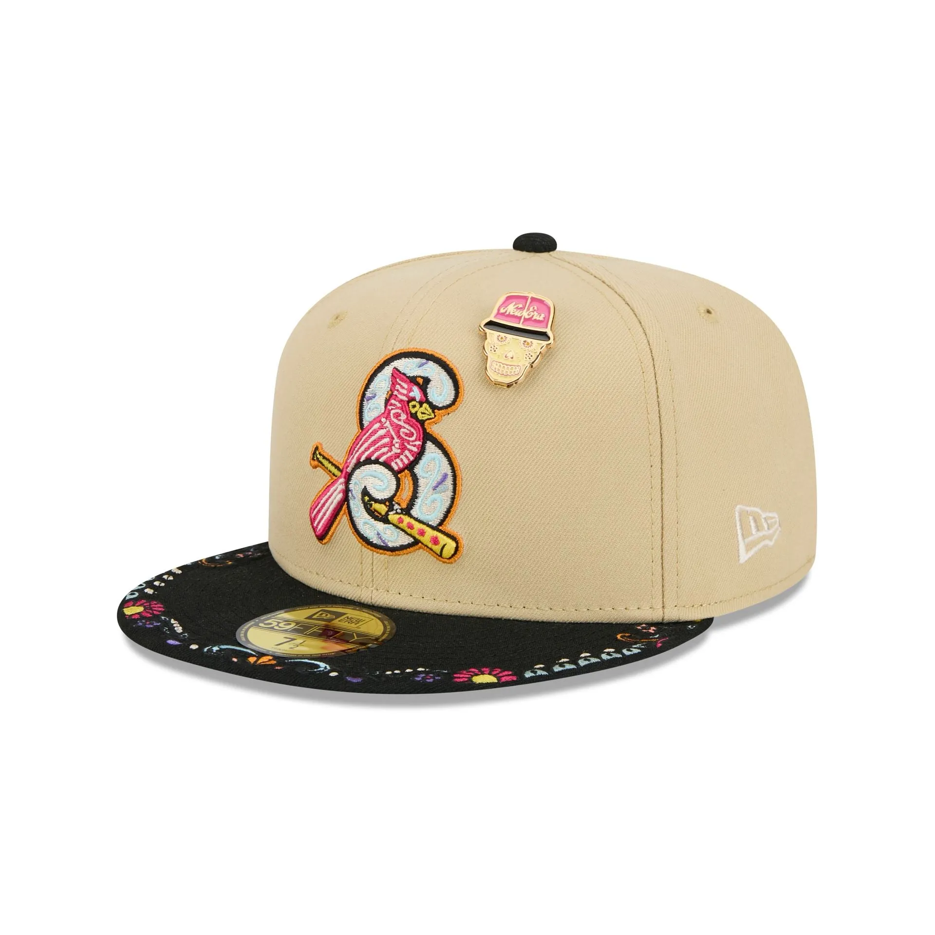 Springfield Cardinals Skull Pin 59FIFTY Fitted Hat sold by New Era
